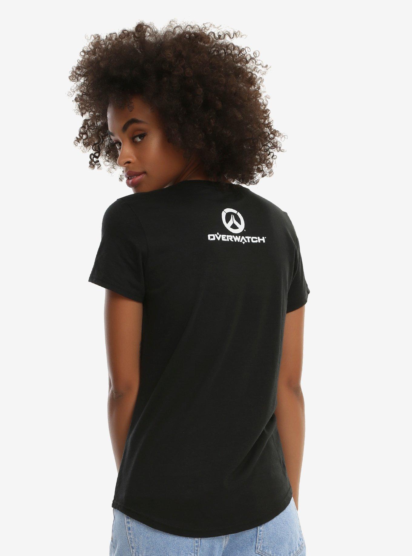 Overwatch Gremlin D.Va Womens Tee - BoxLunch Exclusive, , alternate