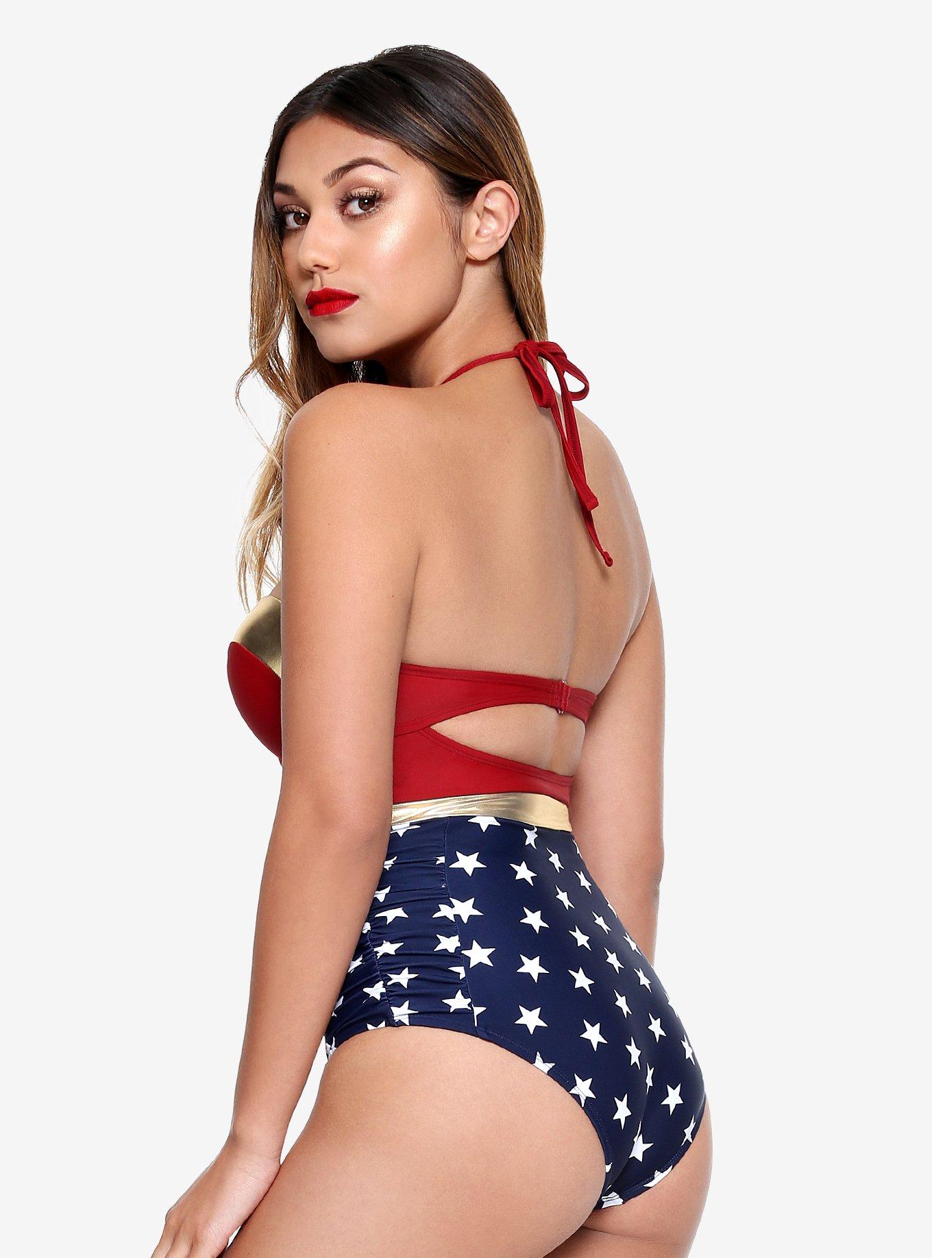 DC Comics Wonder Woman Retro Swimsuit