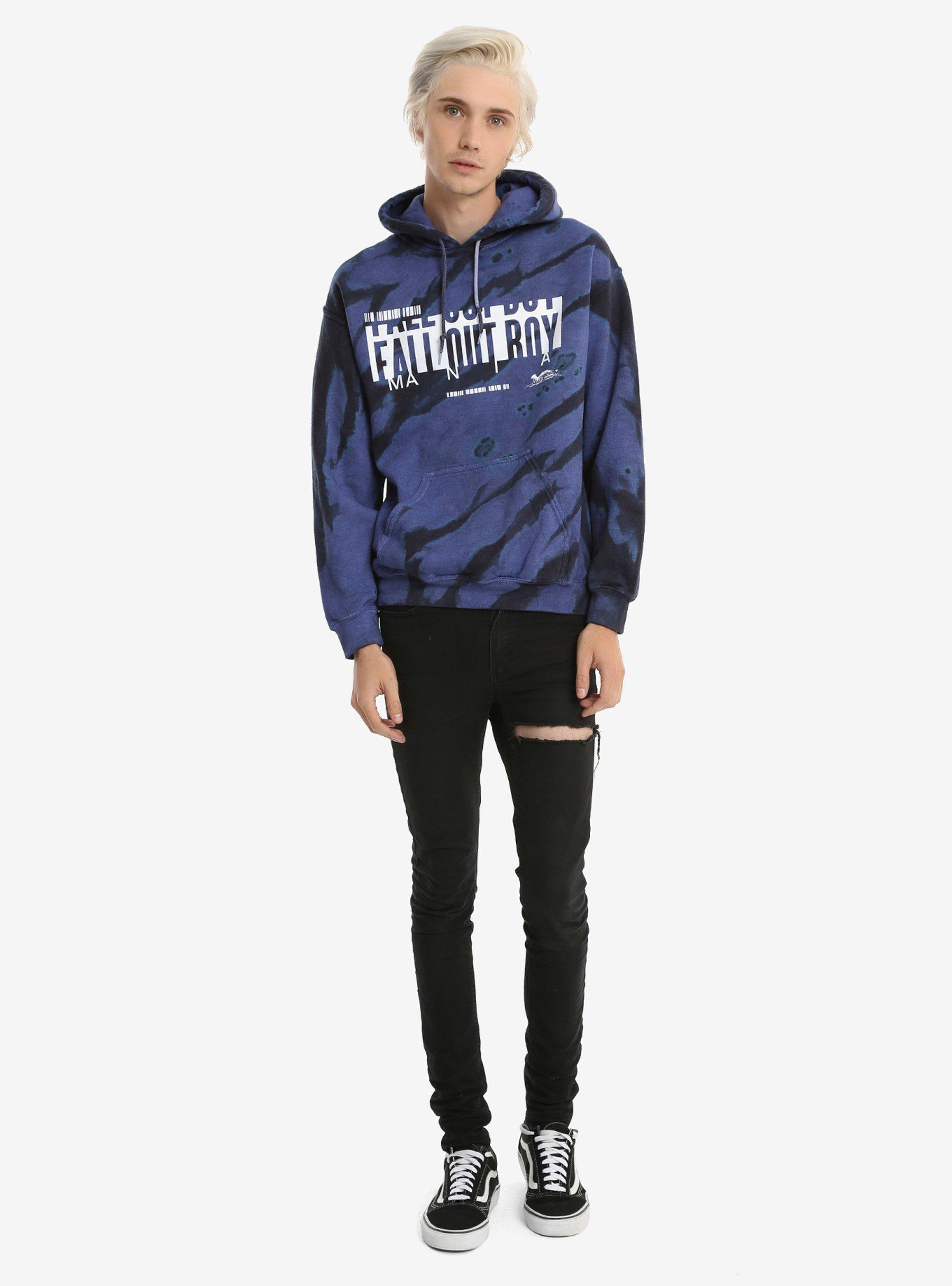 Fall Out Boy Mania Bar Tie Dye Hoodie, , alternate