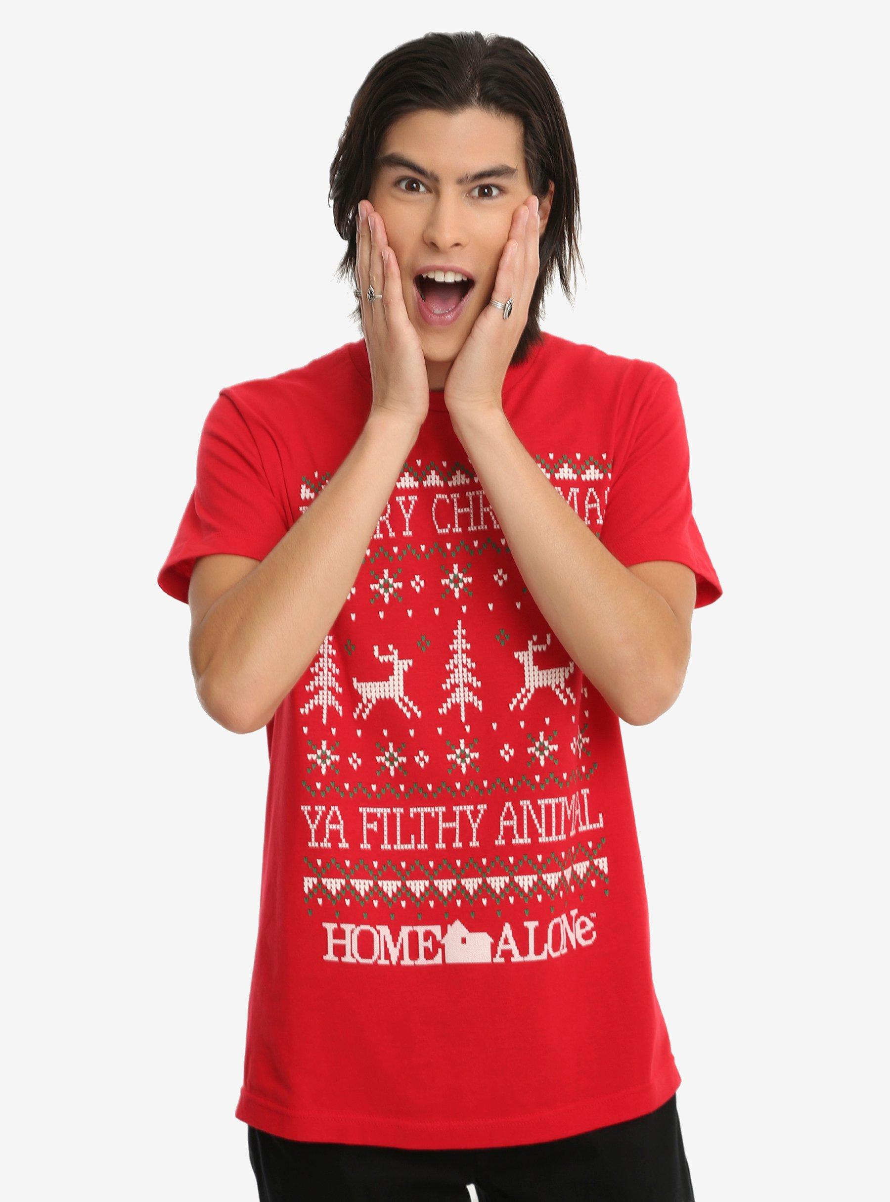 Home Alone Merry Christmas Ya Filthy Animal T-Shirt, , alternate