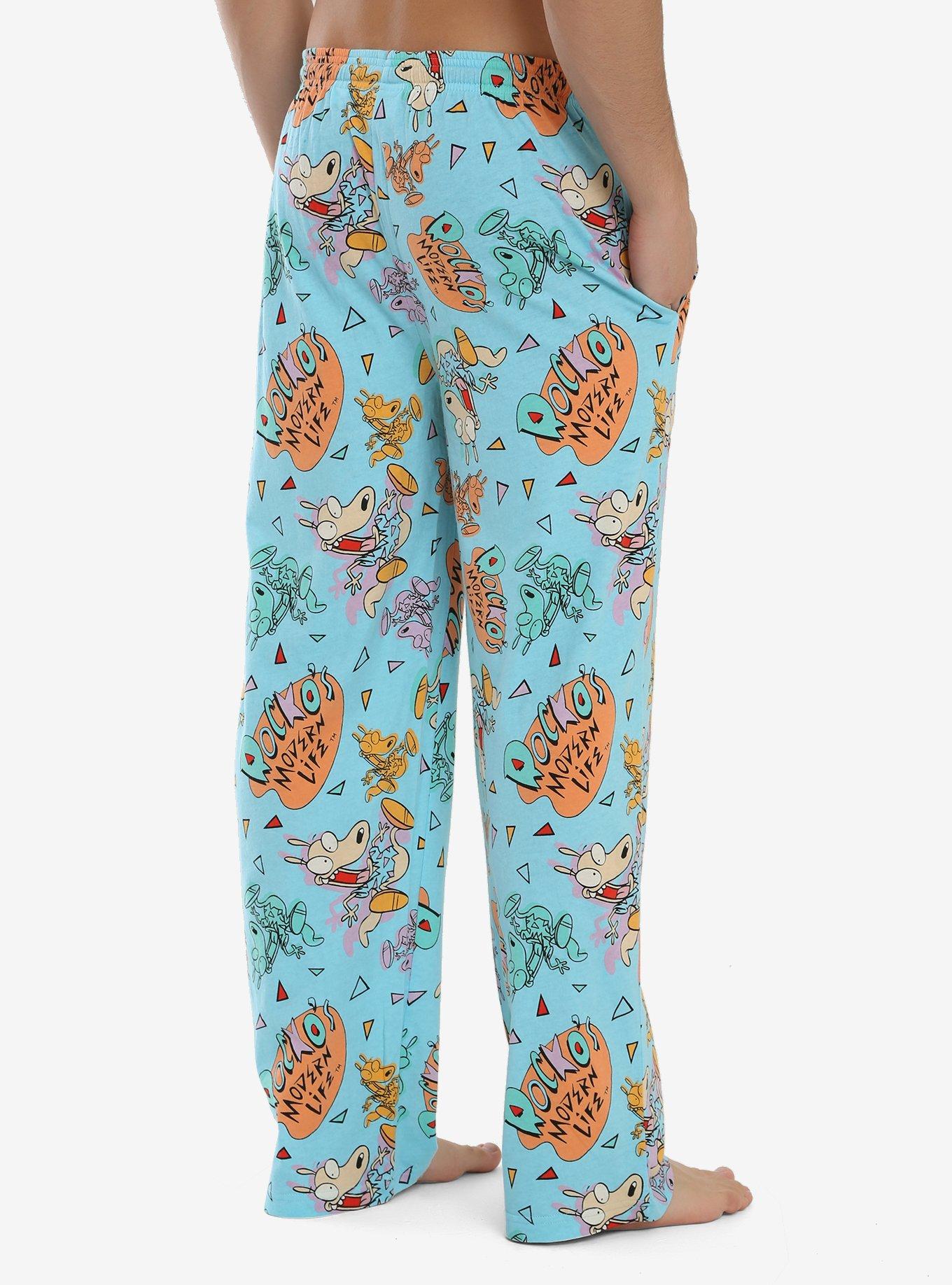 Rocko's Modern Life Rocko Print Guys Pajama Pants, , alternate