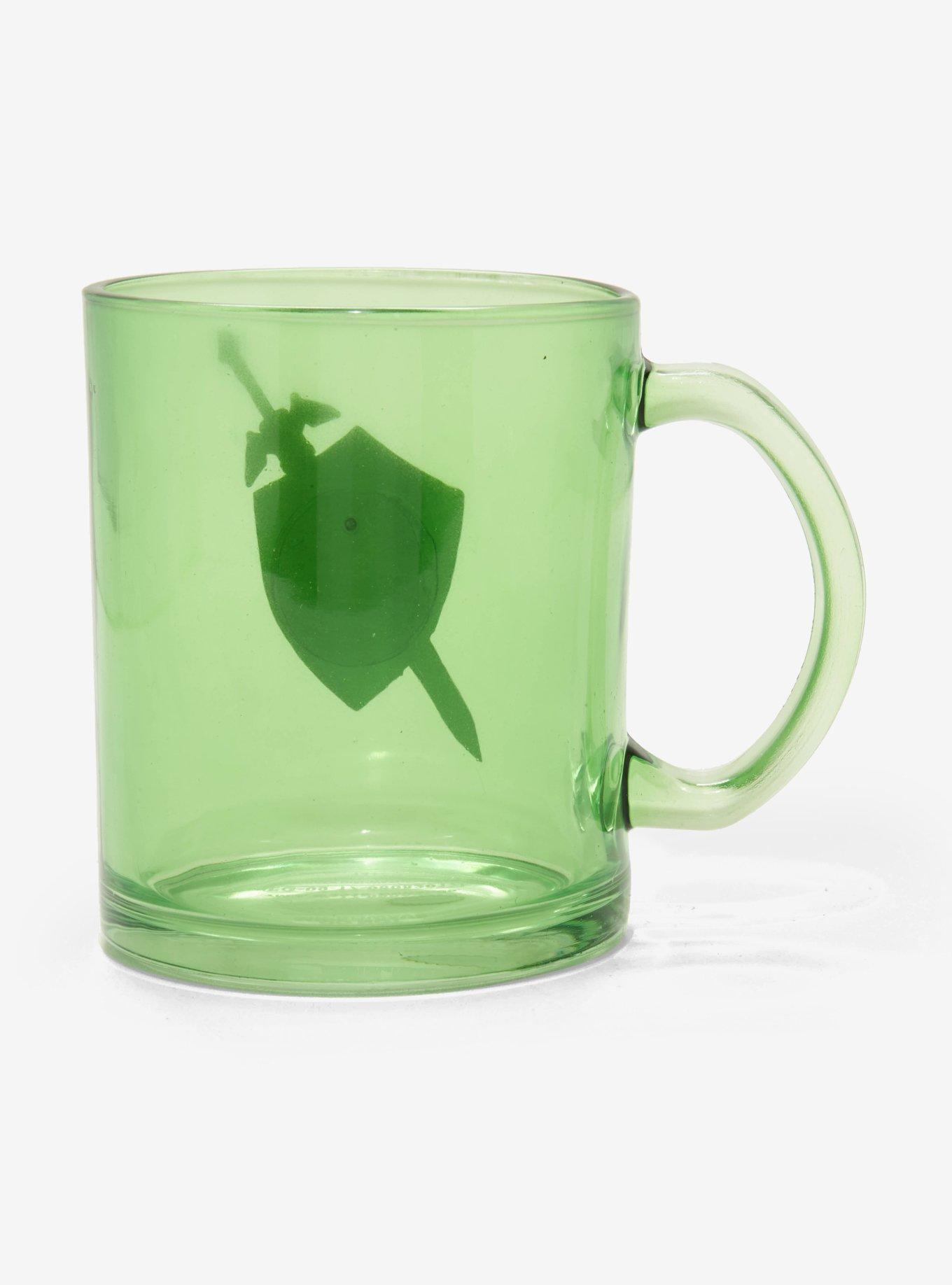 Nintendo The Legend Of Zelda Glass Mug - BoxLunch Exclusive, , alternate
