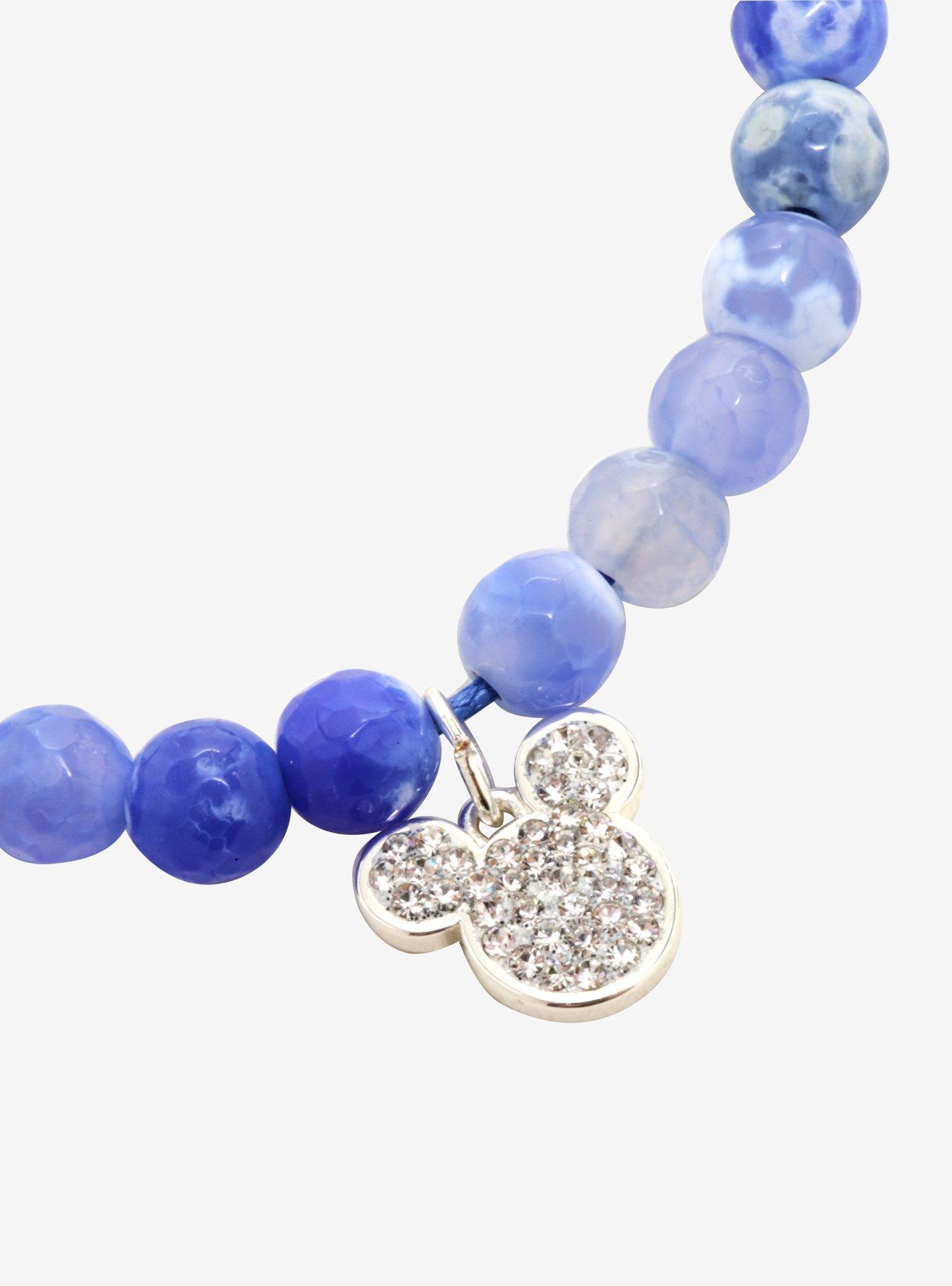 Disney Mickey Mouse Sodalite Charm Bracelet, , alternate