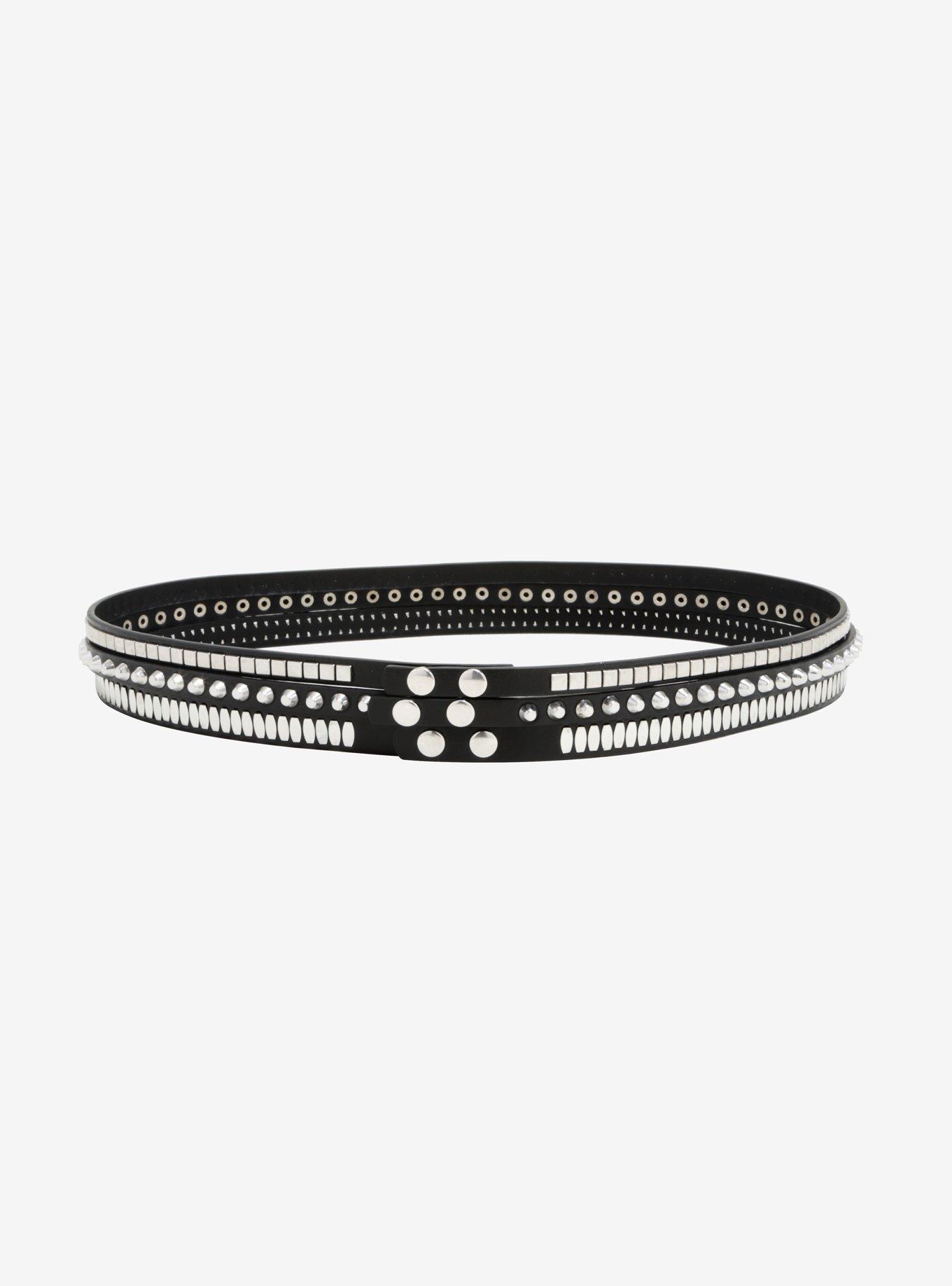 Studded Belt Set, , alternate