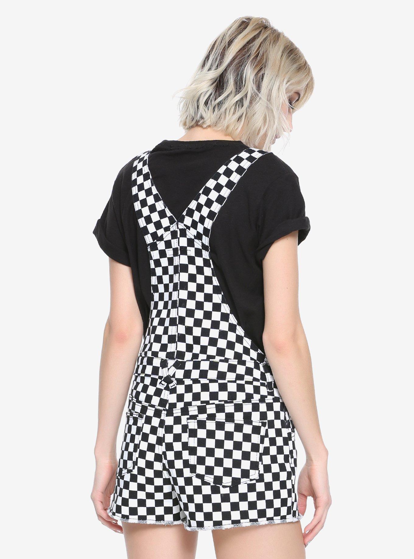 Blackheart Checkerboard Shortalls, , alternate