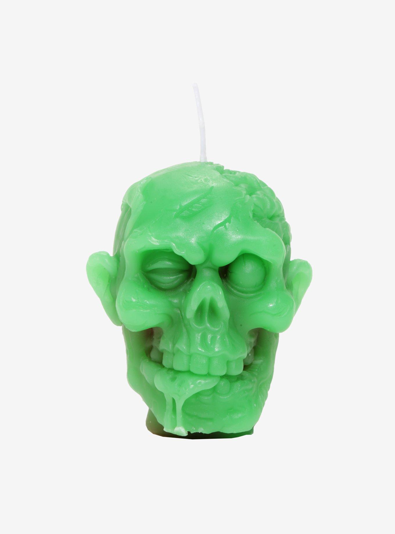 Zombie Head Candle, , alternate