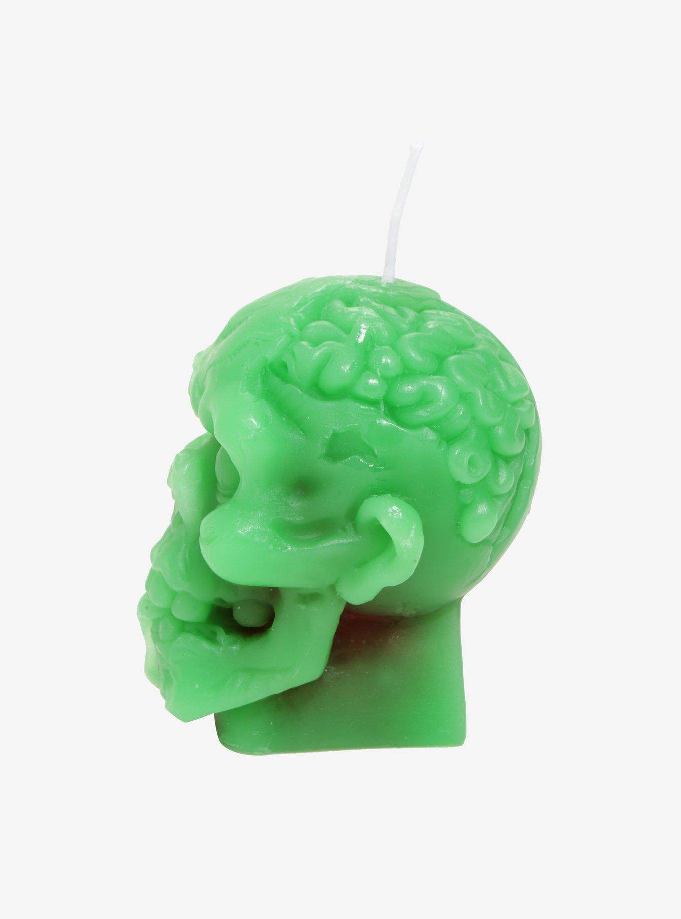 Zombie Head Candle, , alternate