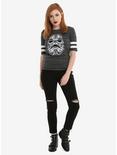 Star Wars Henna Stormtrooper Girls Athletic T-Shirt, BLACK, alternate