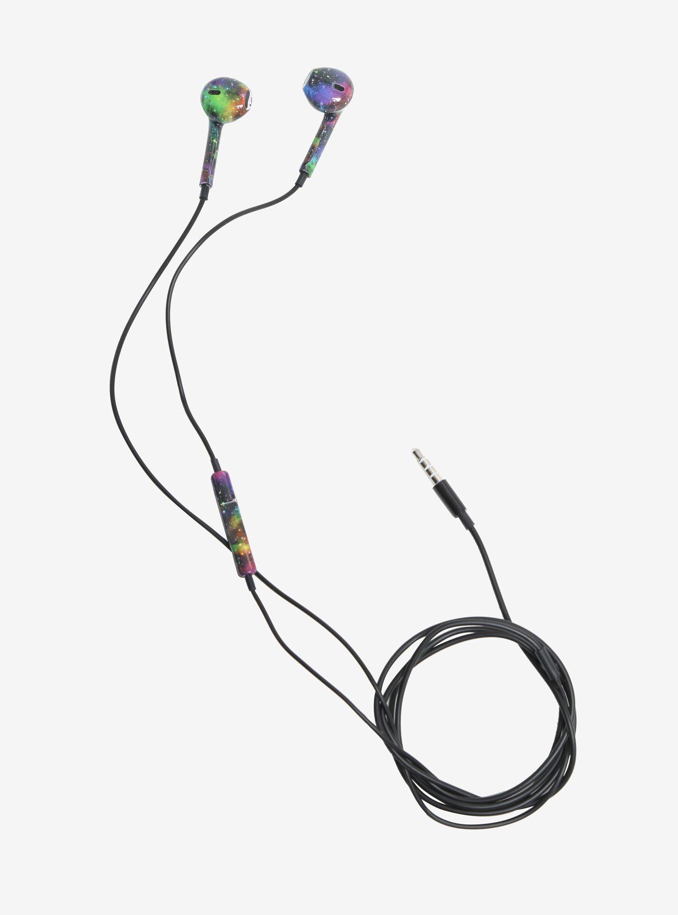 Rainbow Galaxy Earbuds, , alternate