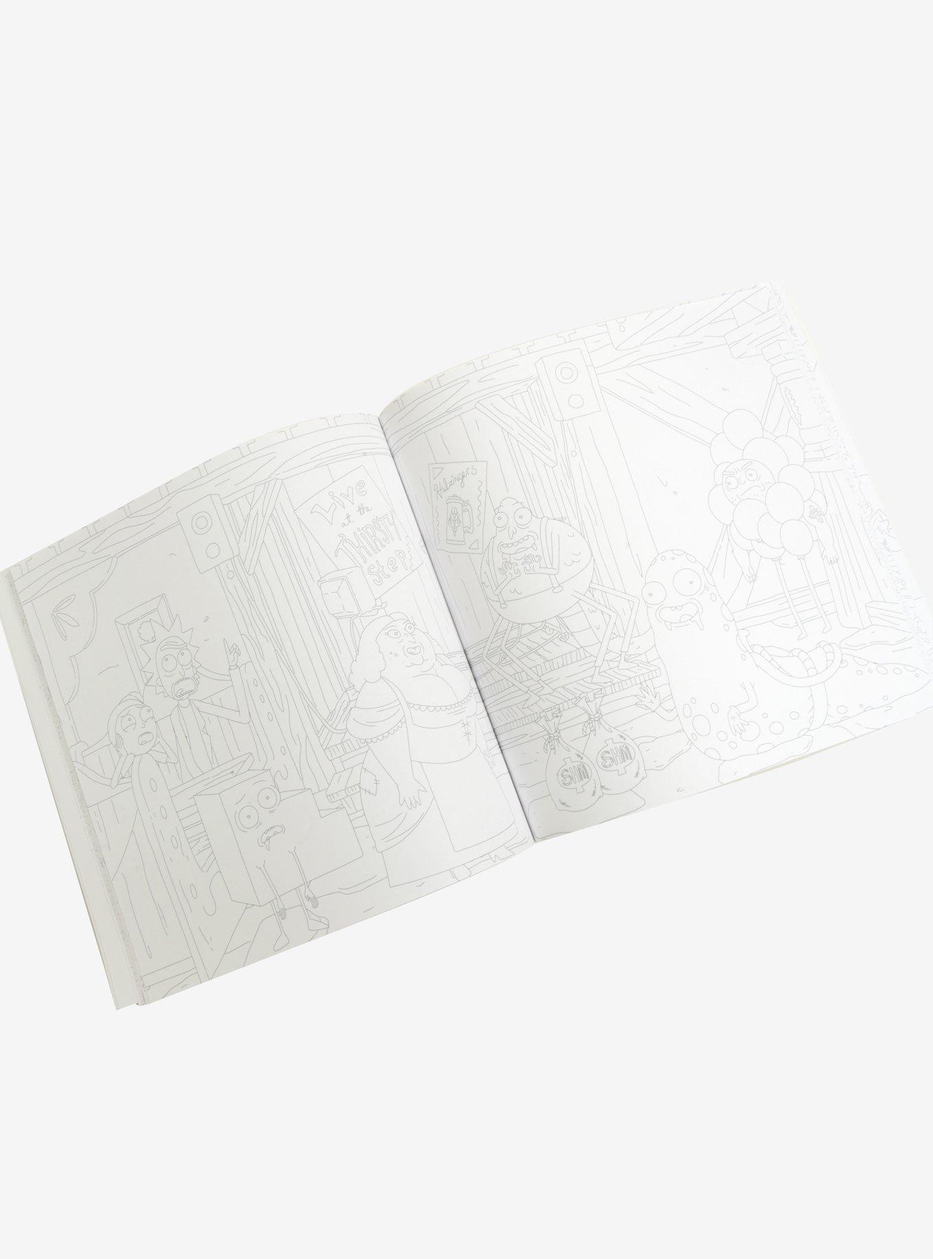 Rick And Morty Official Coloring Book, , alternate
