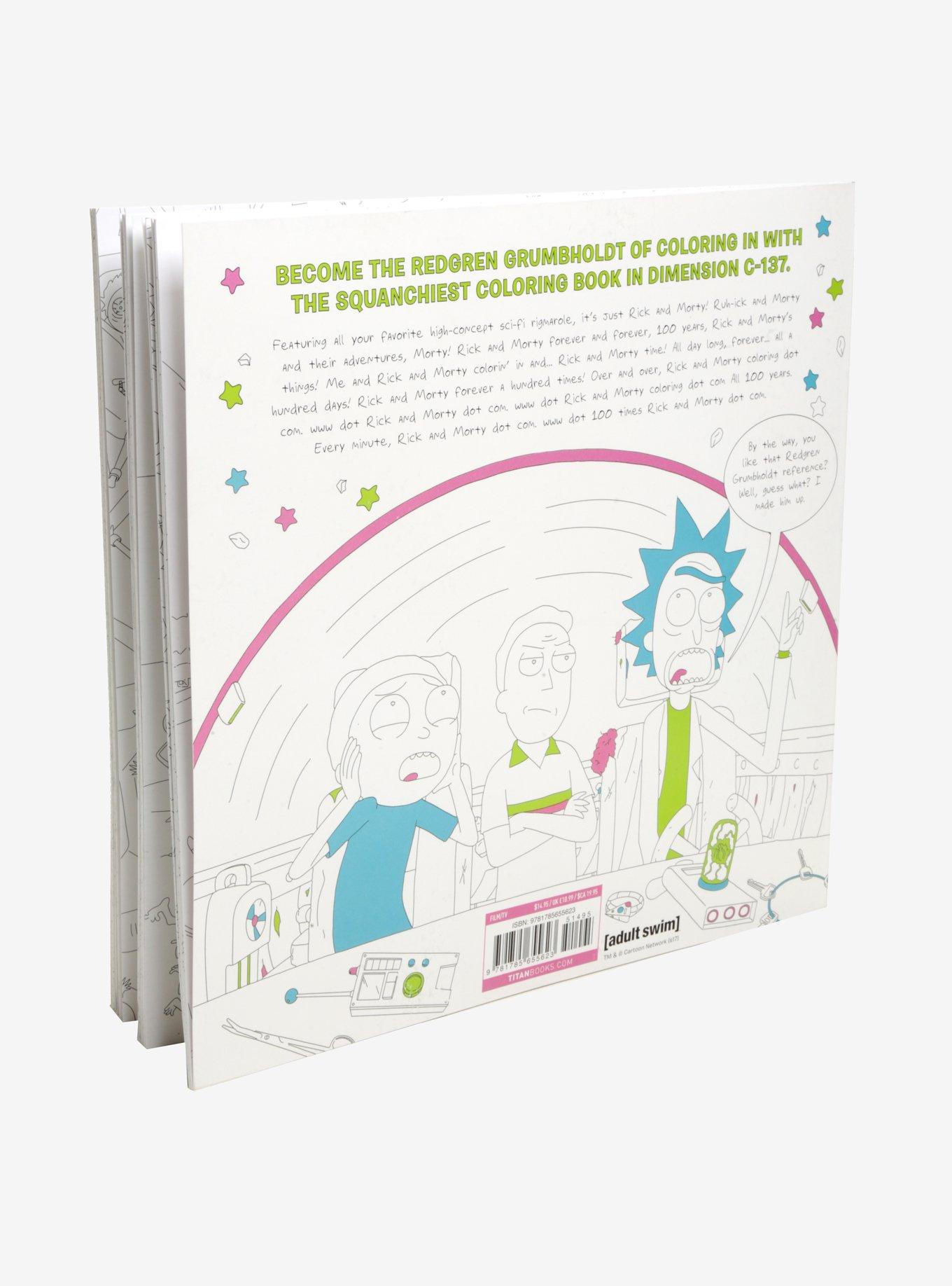 Rick And Morty Official Coloring Book, , alternate