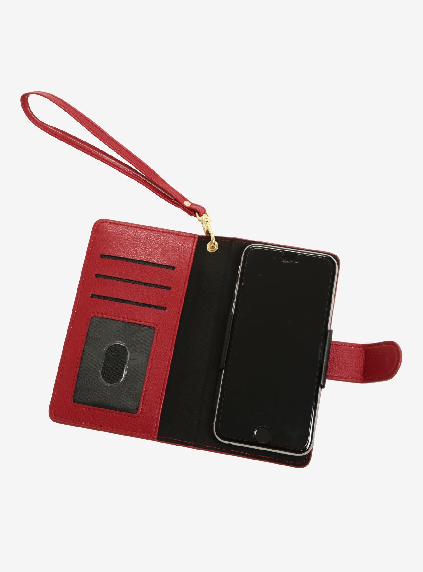 DC Comics Wonder Woman Gold Print Universal Phone Case Wallet - BoxLunch Exclusive, , alternate