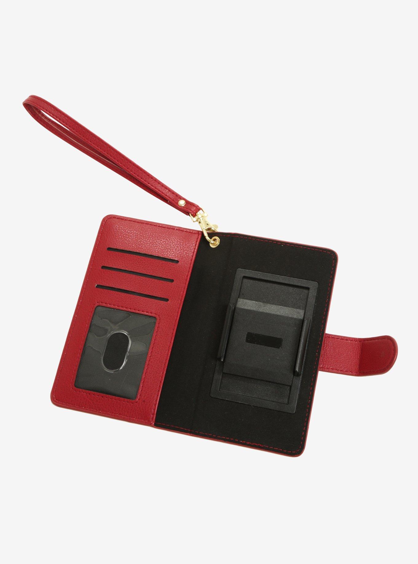 DC Comics Wonder Woman Gold Print Universal Phone Case Wallet - BoxLunch Exclusive, , alternate