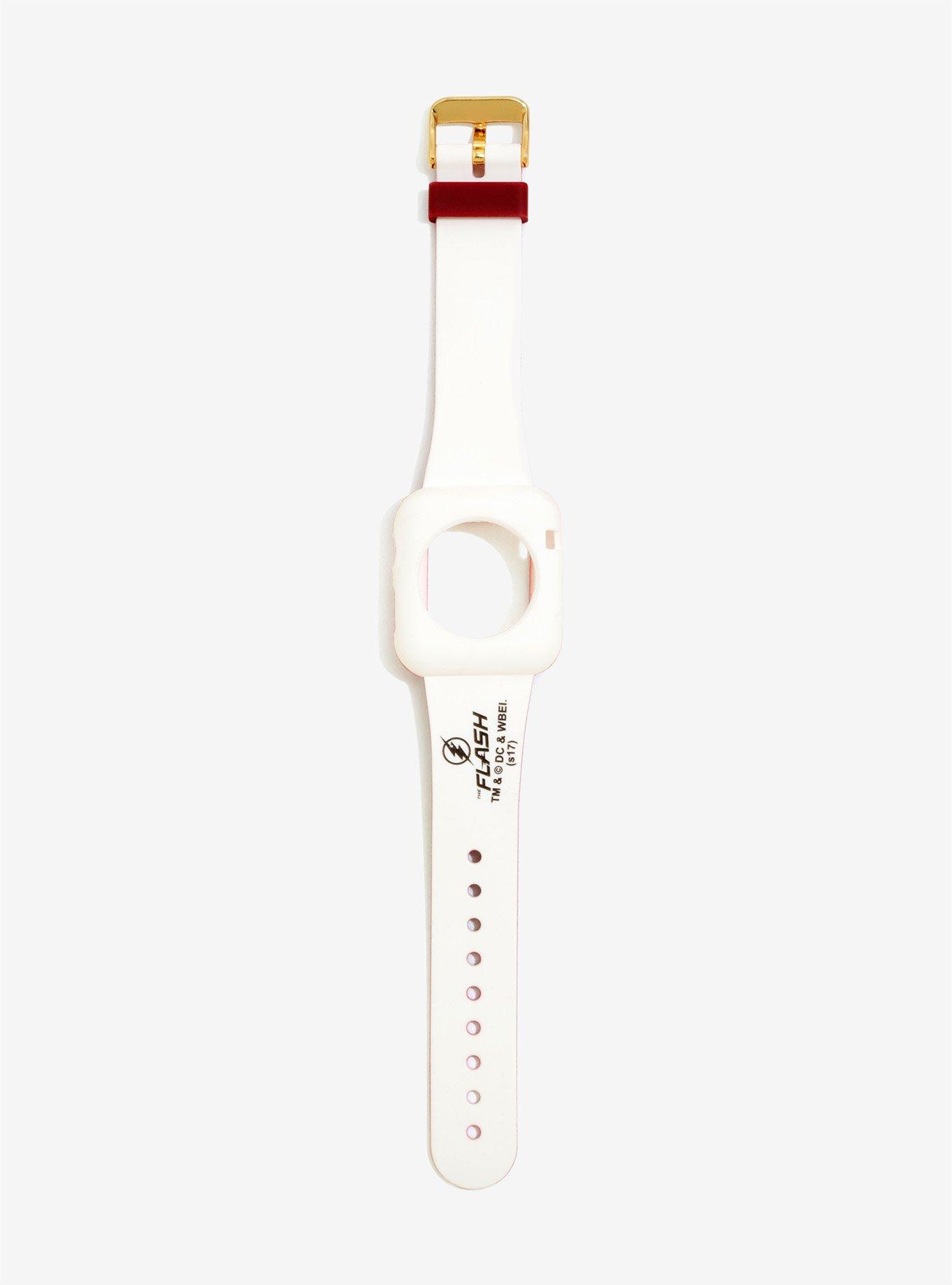 DC Comics The Flash Silicone 42mm Smart Watch Case, , alternate