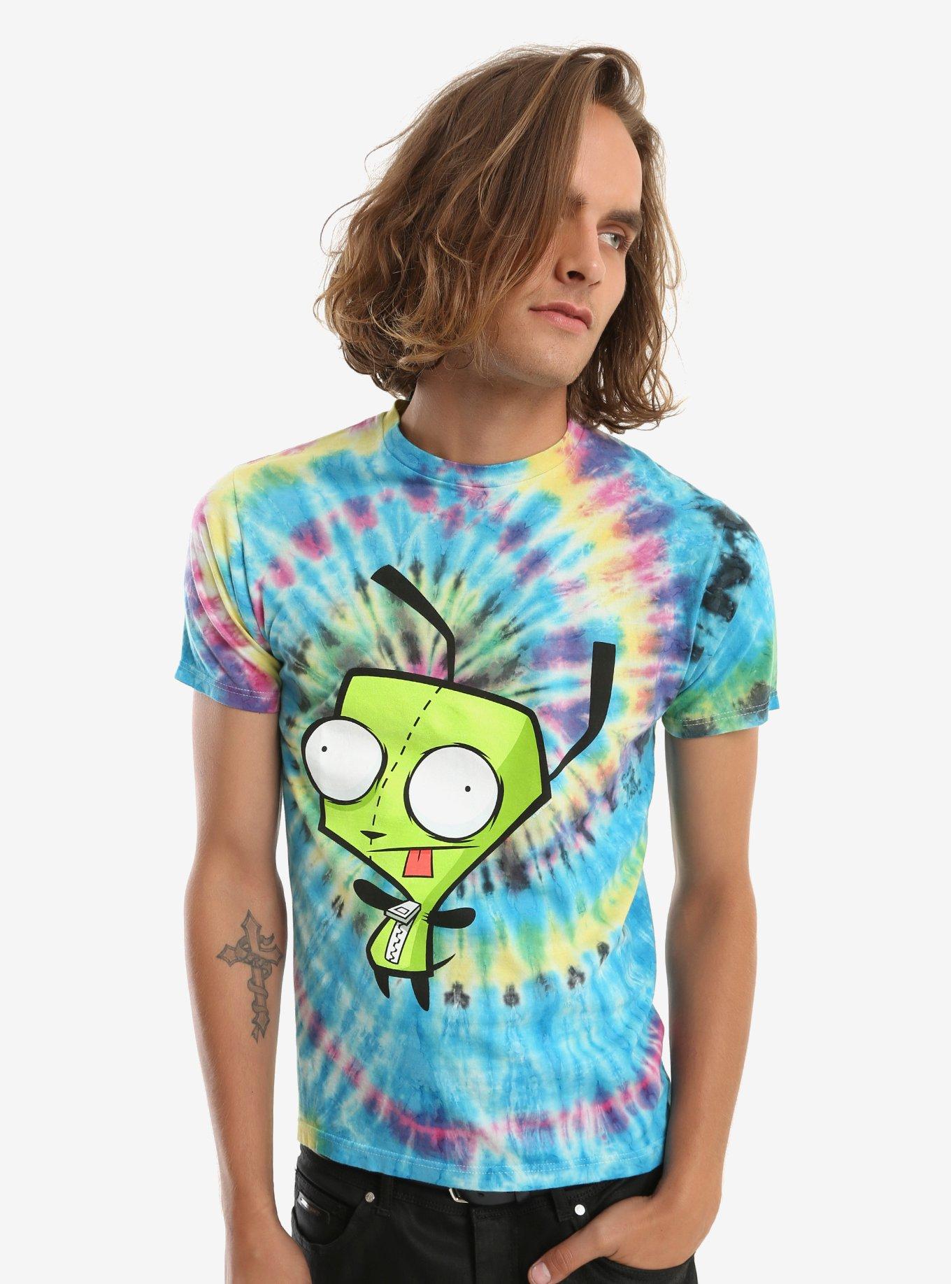 Invader Zim Gir Tie Dye T-Shirt, , alternate