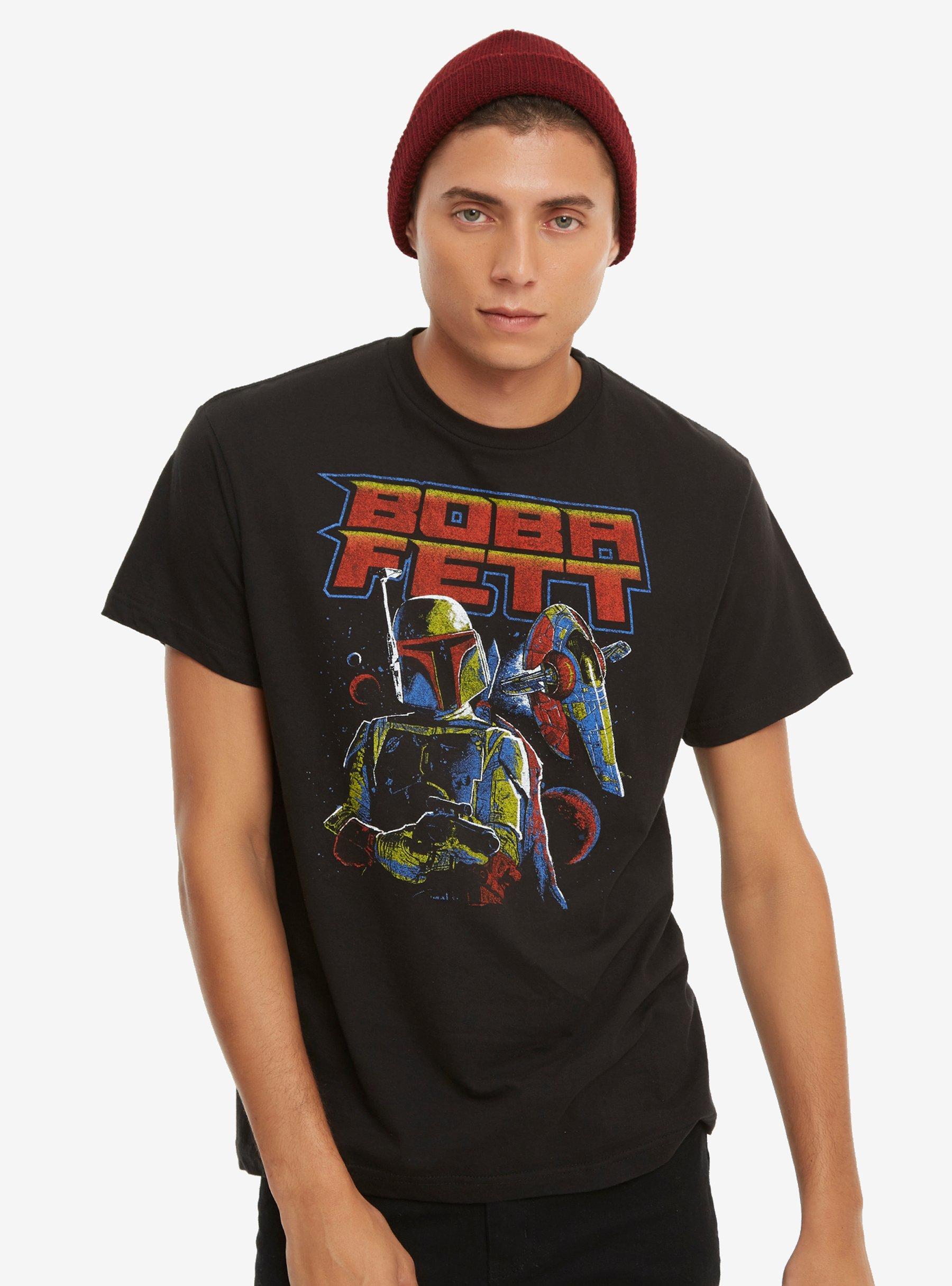 Star Wars Boba Fett Retro T-Shirt, , alternate