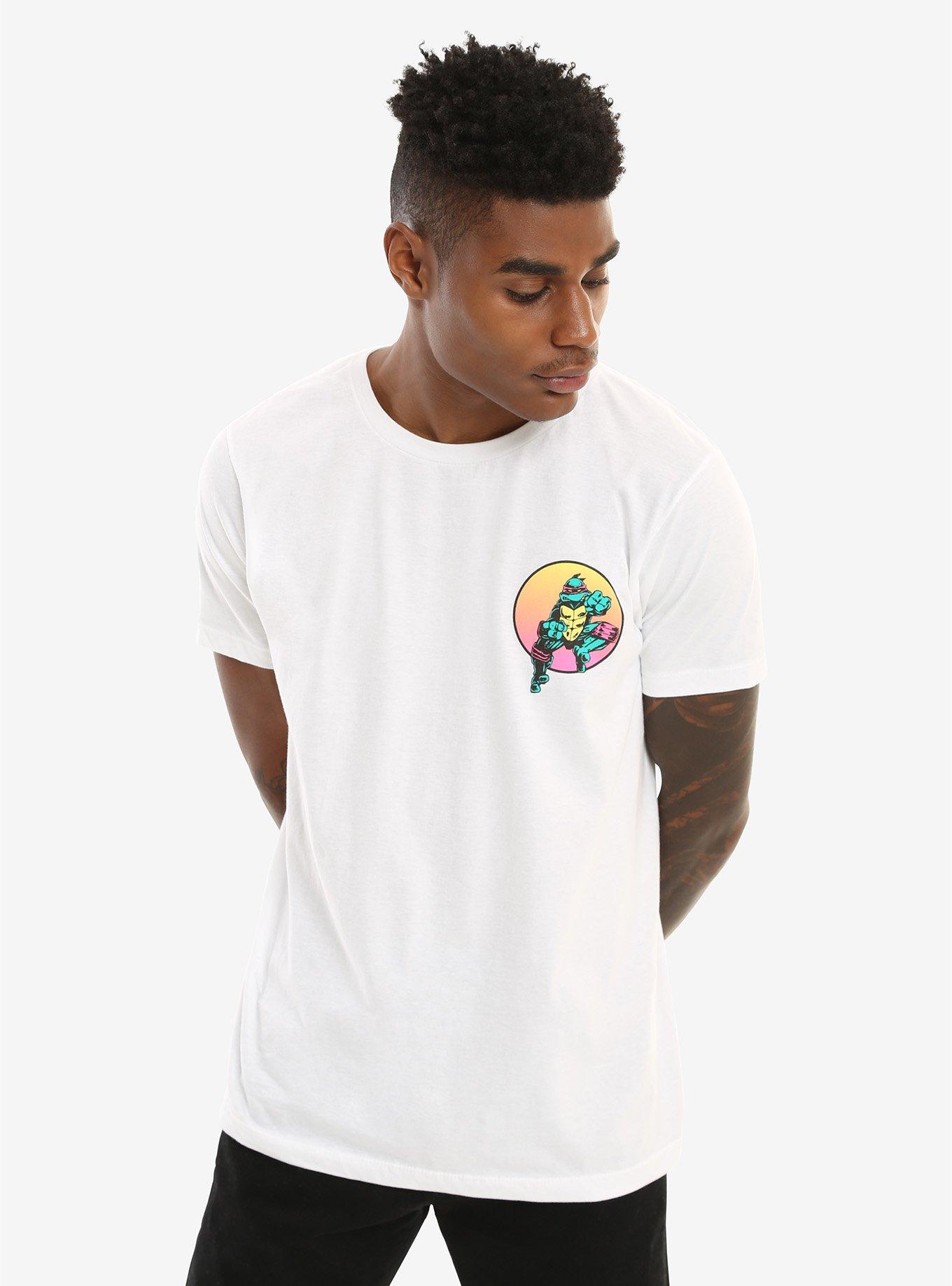 Teenage Mutant Ninja Turtles Neon Kanji T-Shirt, , alternate