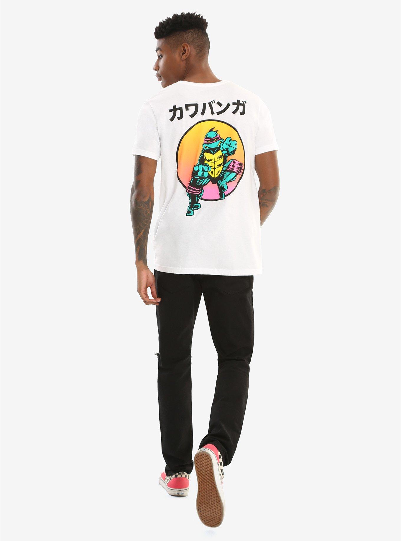 Teenage Mutant Ninja Turtles Neon Kanji T-Shirt, , alternate