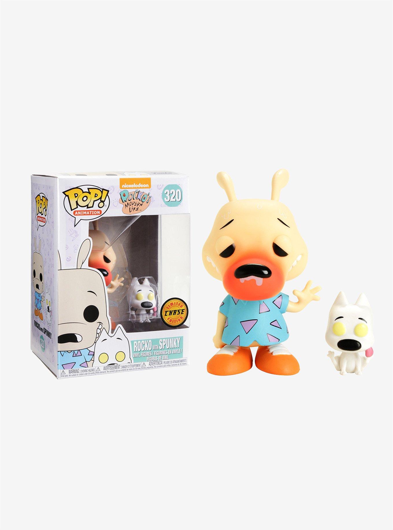 Funko Rocko's Modern Life Pop! Animation Rocko With Spunky Vinyl Figure, , alternate