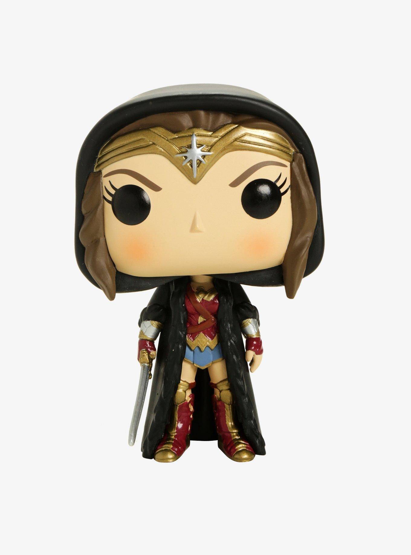 DC Comics Wonder Woman Pop! Heroes Wonder Woman (Cloak) Vinyl Figure, , alternate