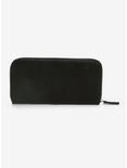 Black Silver Harness Zipper Wallet, , alternate