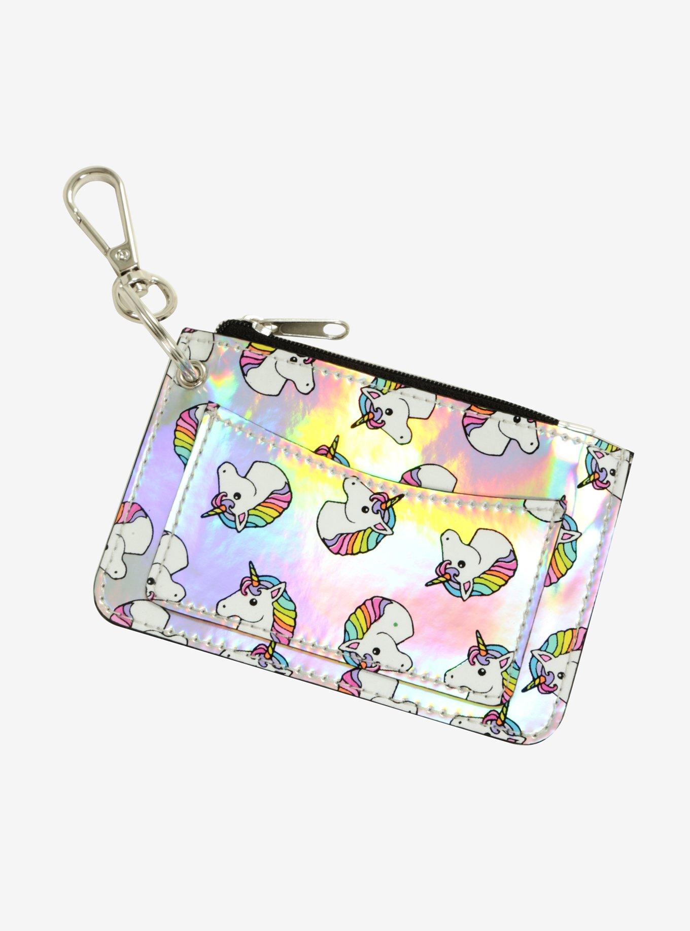 Iridescent Unicorn ID Wallet, , alternate