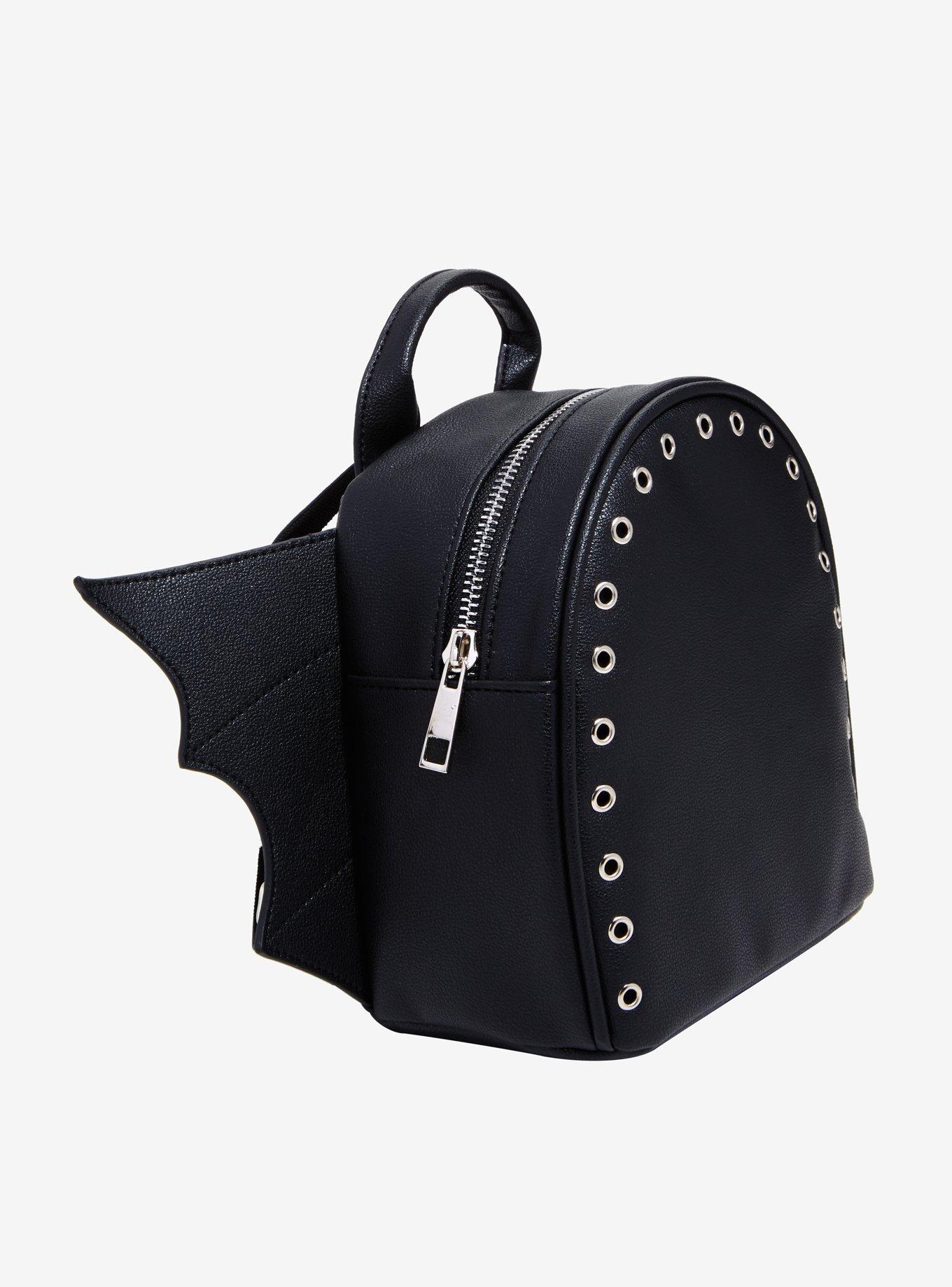 Bat Wing Grommet Mini Backpack, , alternate