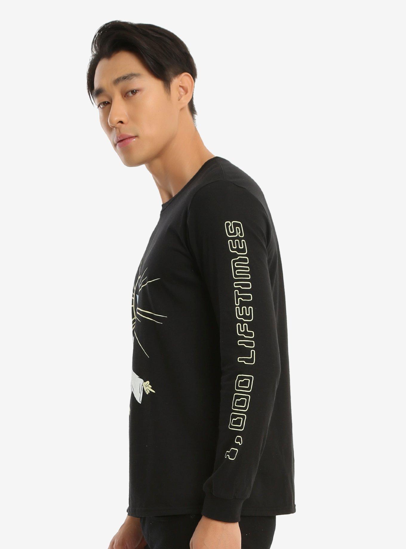 Rick And Morty Wormhole Long Sleeve T-Shirt - BoxLunch Exclusive, , alternate