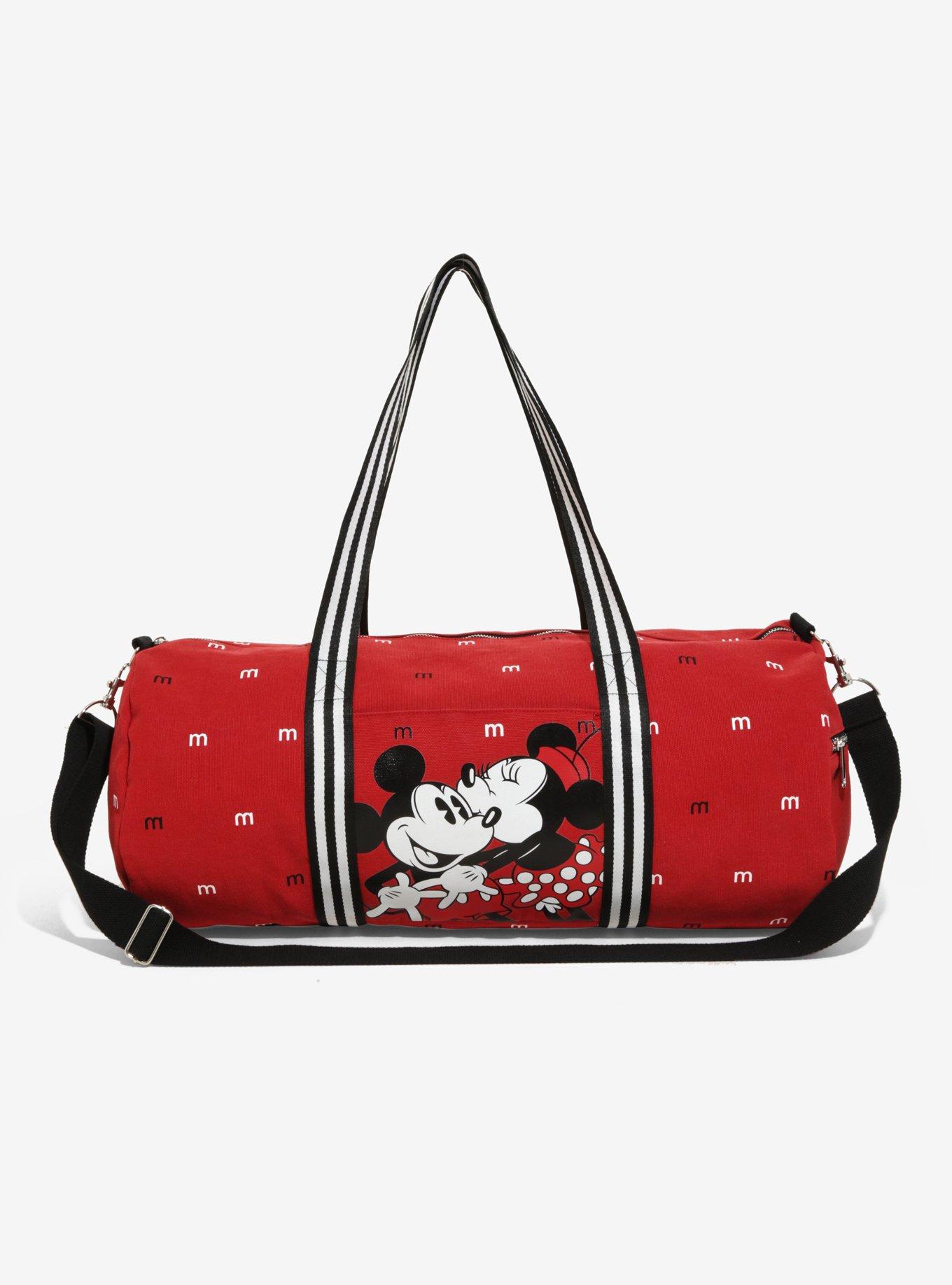 Loungefly Disney Mickey Mouse & Minnie Mouse Lovebirds Duffle Bag - BoxLunch Exclusive, , alternate