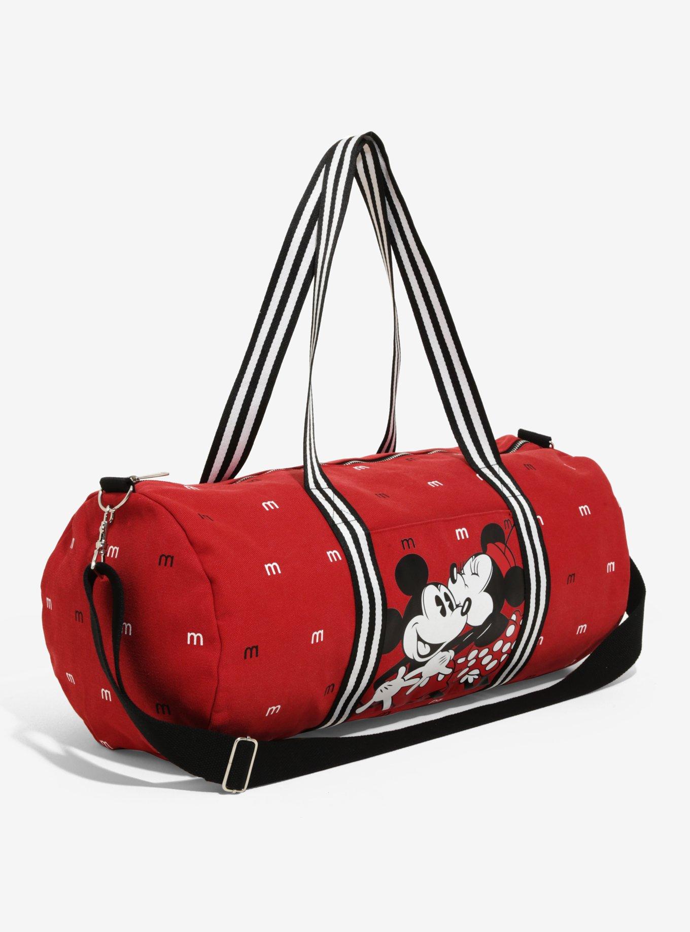 Loungefly Disney Mickey Mouse & Minnie Mouse Lovebirds Duffle Bag - BoxLunch Exclusive, , alternate