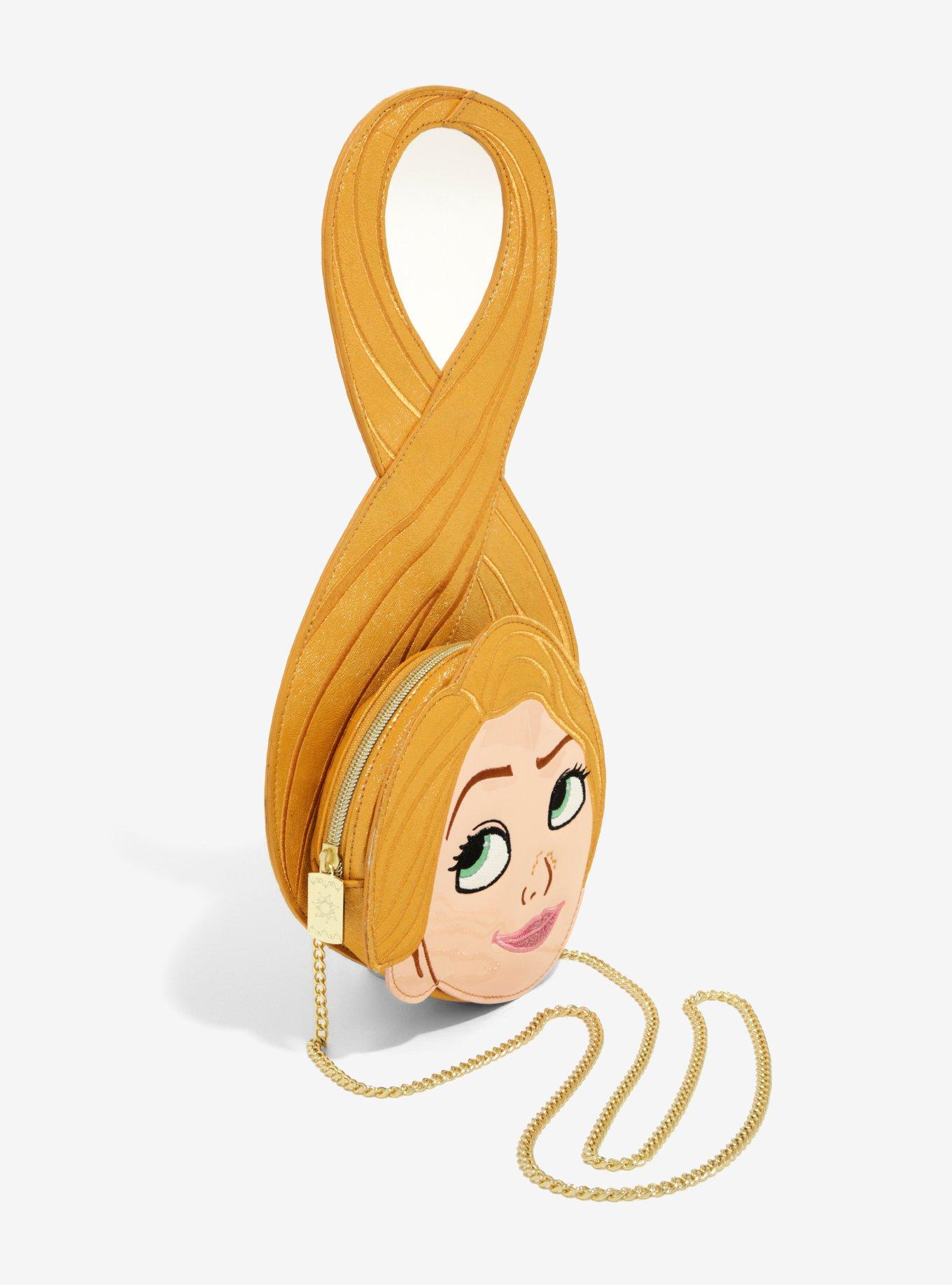 Danielle Nicole Disney Tangled Rapunzel Die-Cut Crossbody Bag, , alternate