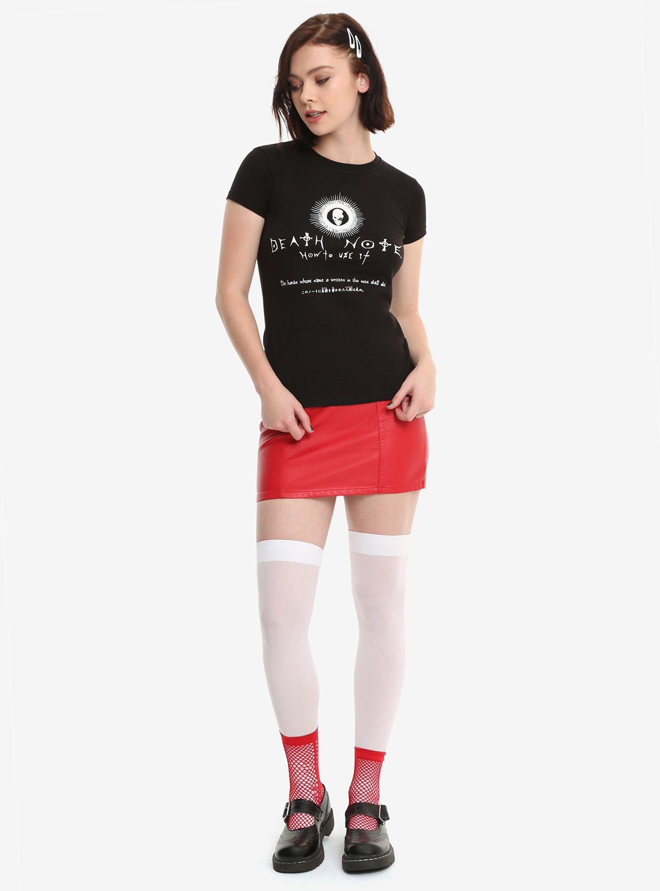 Death Note How To Use Girls T-Shirt, , alternate