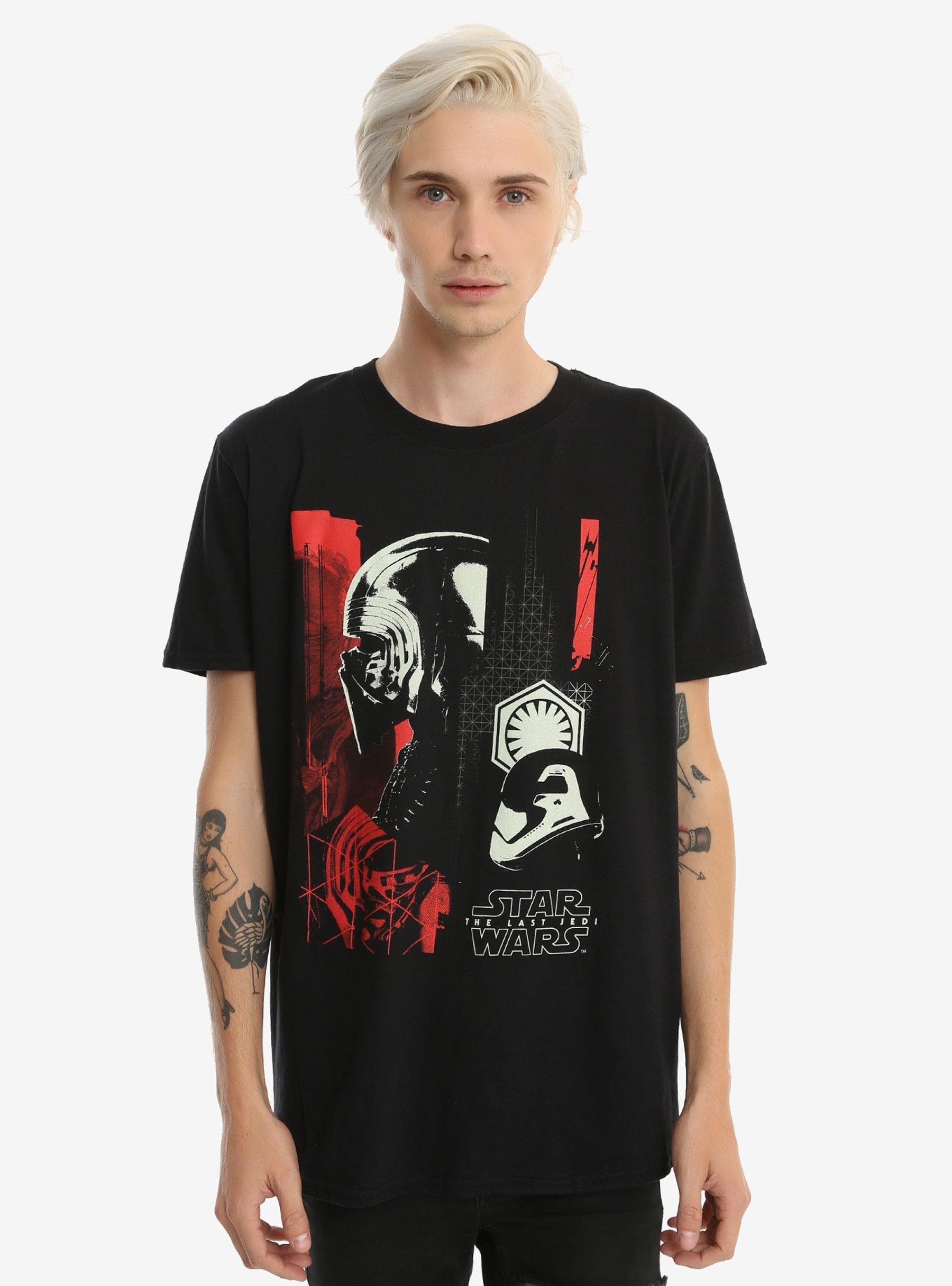 Star Wars: The Last Jedi Kylo Ren T-Shirt, BLACK, alternate