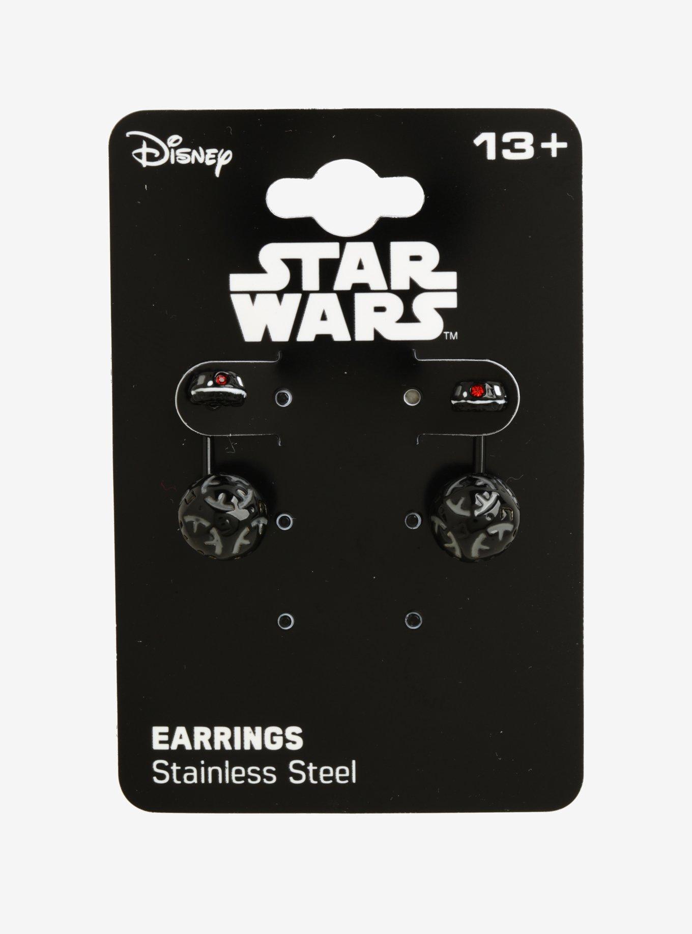 Star Wars: The Last Jedi BB-9E Front/Back Stud Earrings, , alternate
