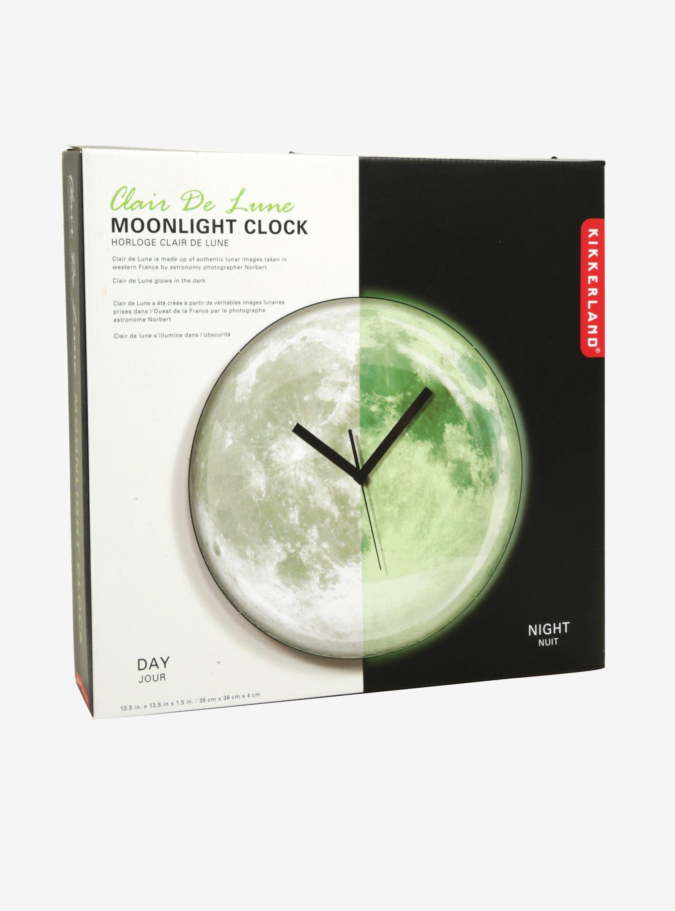 Claire De Lune Moonlight Clock, , alternate