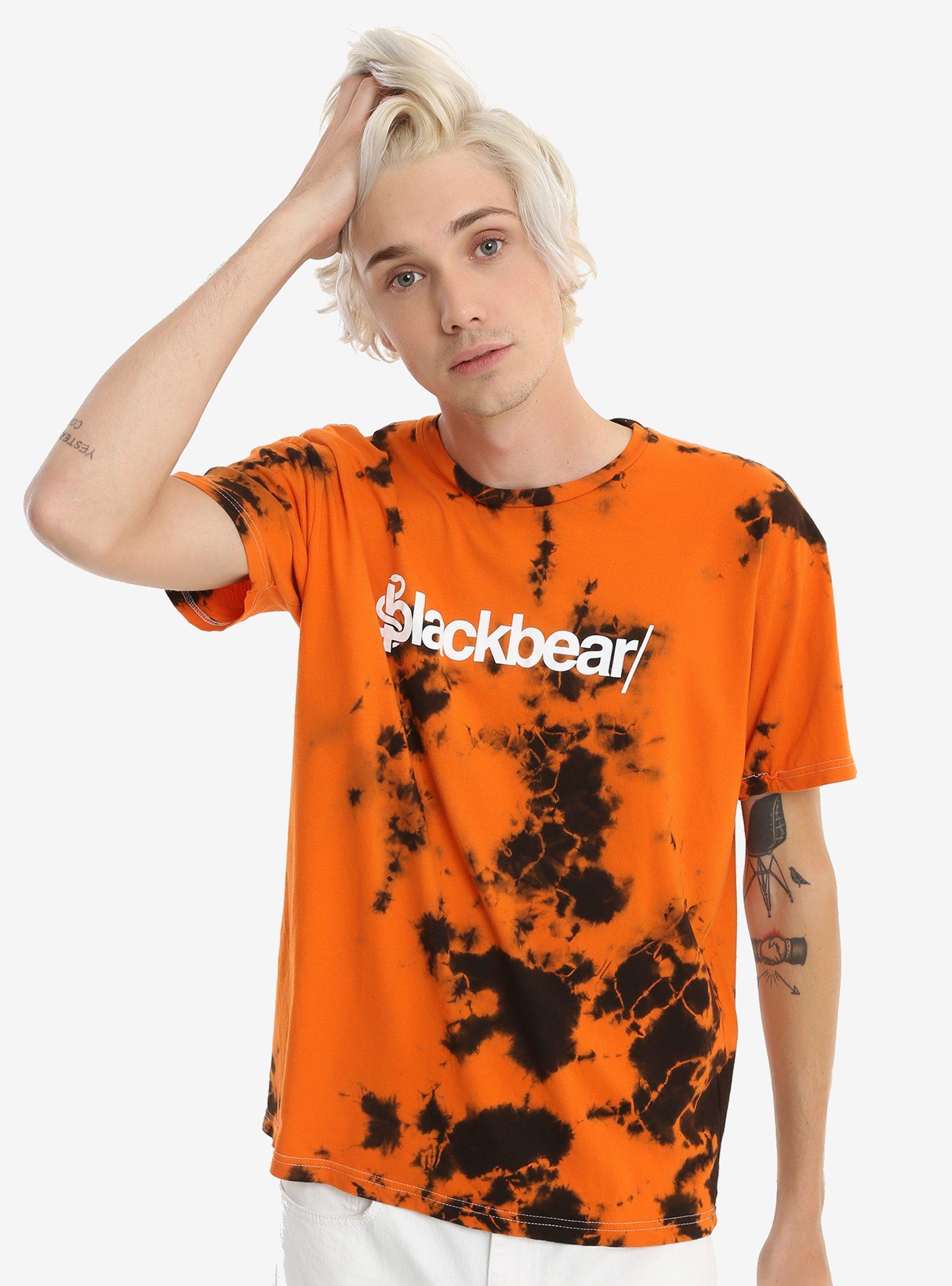 Blackbear Logo Tie-Dye T-Shirt, BLACK, alternate