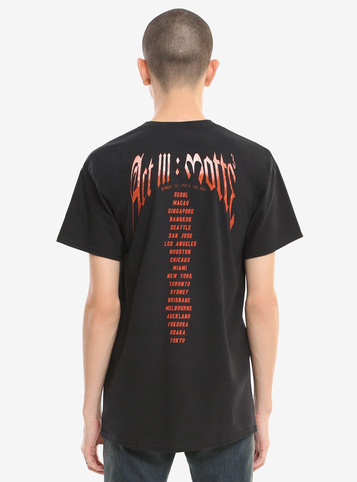 G-Dragon Face Split T-Shirt, , alternate