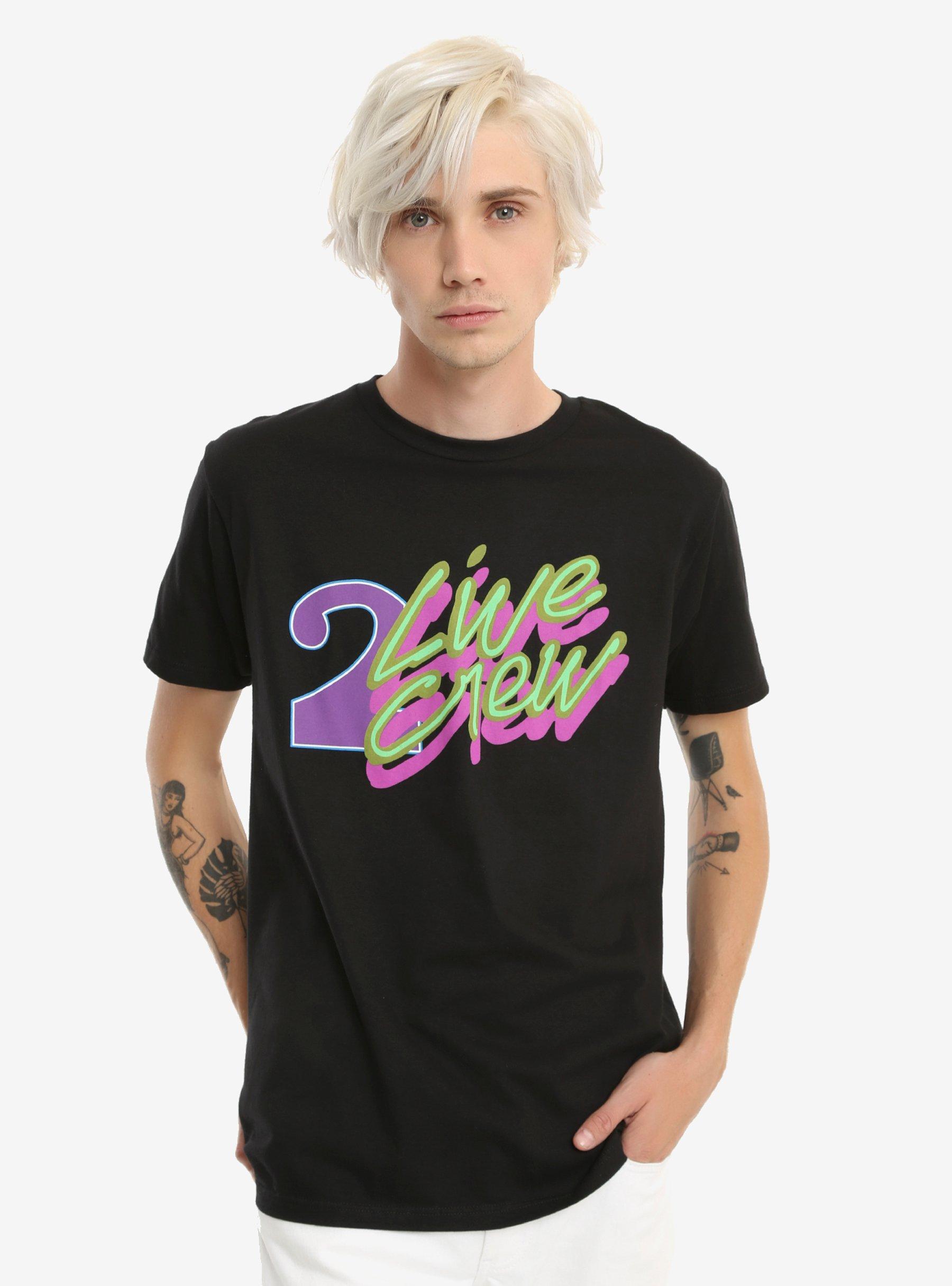 2 Live Crew Neon Logo T-Shirt, , alternate
