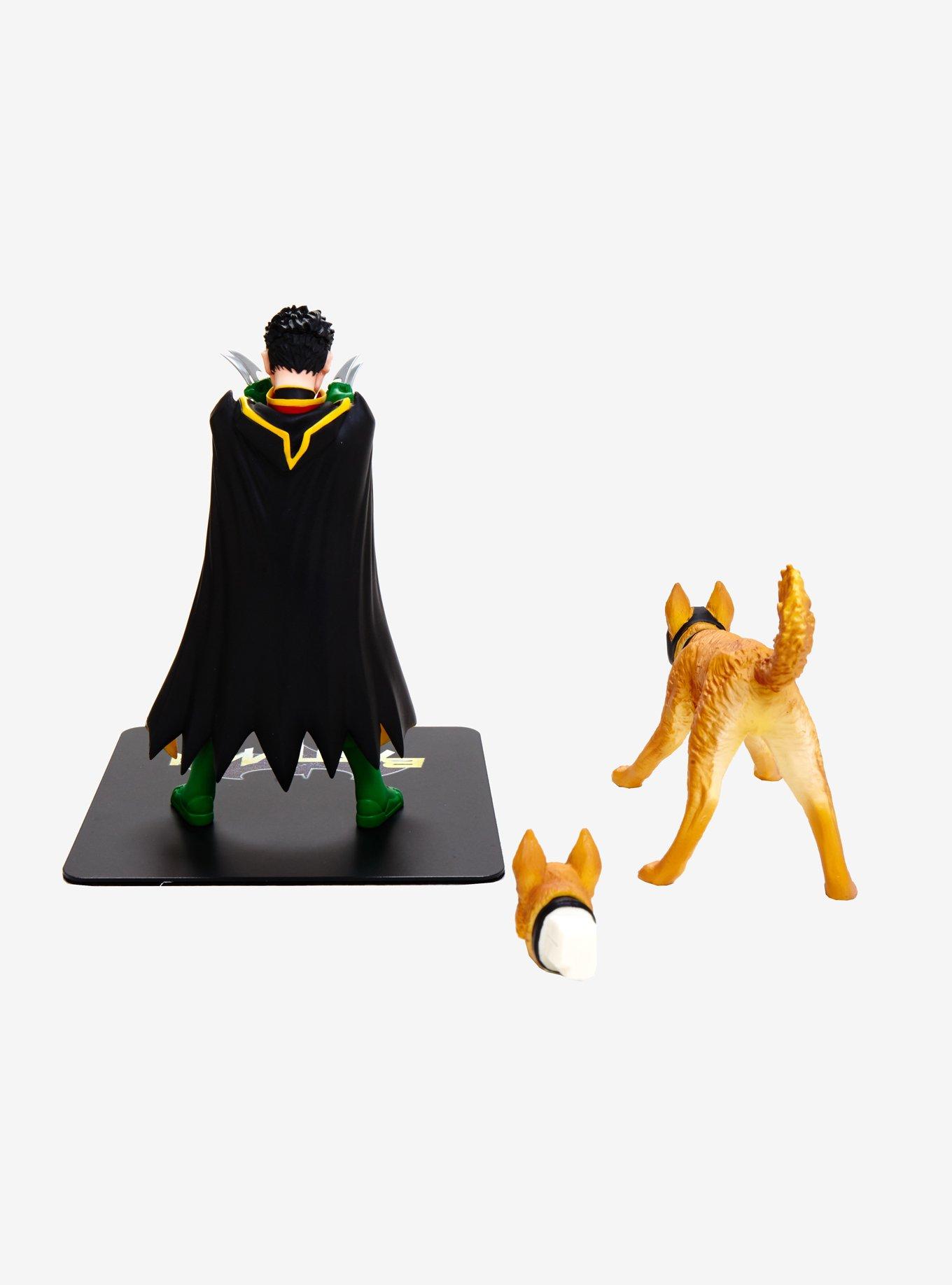 DC Comics Batman Robin & Ace The Bat-Hound ARTFX+ Statue 2 Pack, , alternate