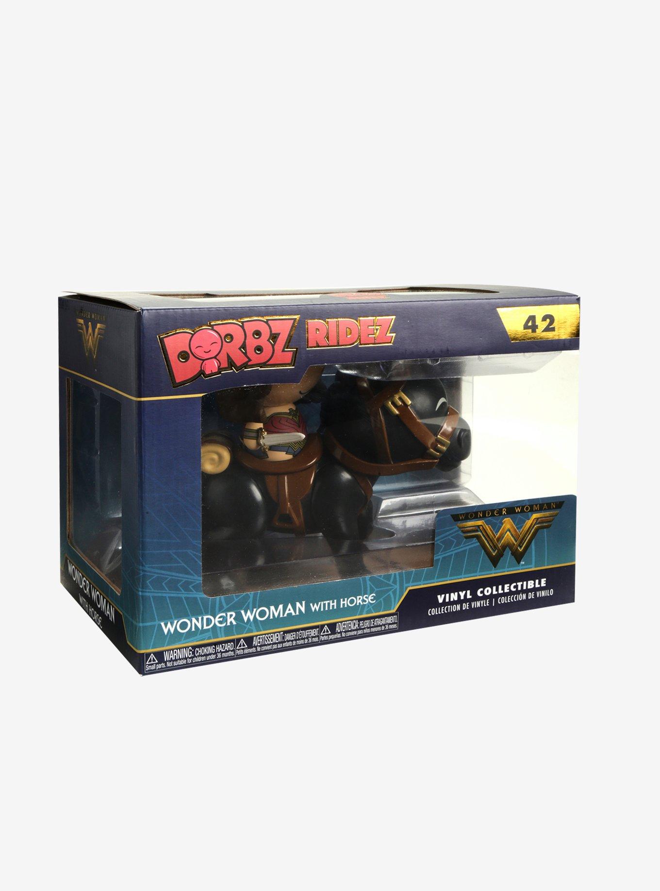 Funko DC Comics Wonder Woman Dorbz Ridez Wonder Woman With Horse Vinyl Collectible, , alternate
