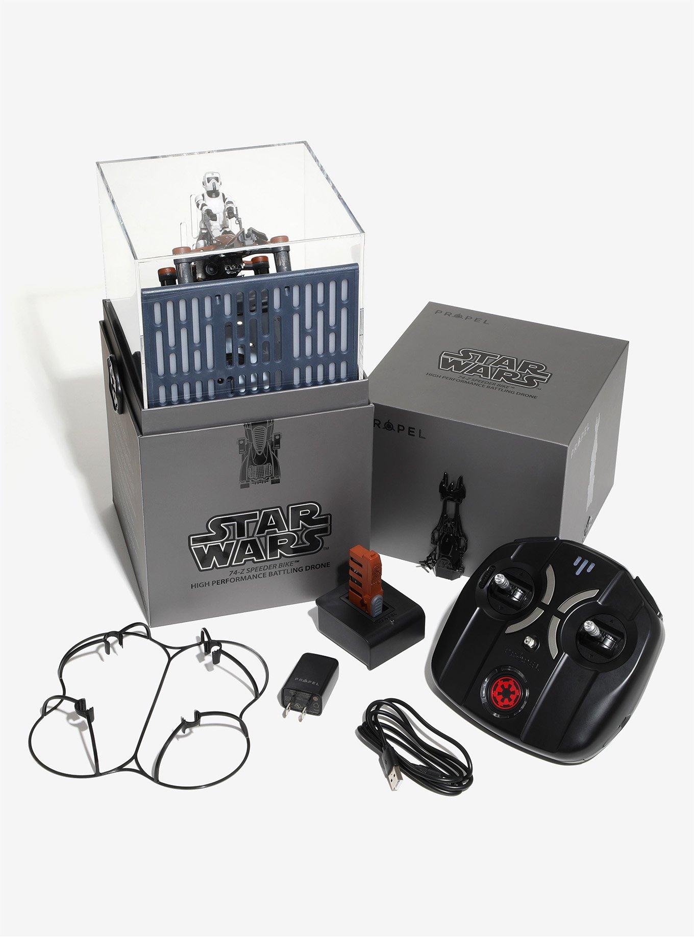 Propel Star Wars 74-Z Speeder Bike Battle Quadcopter Drone, , alternate