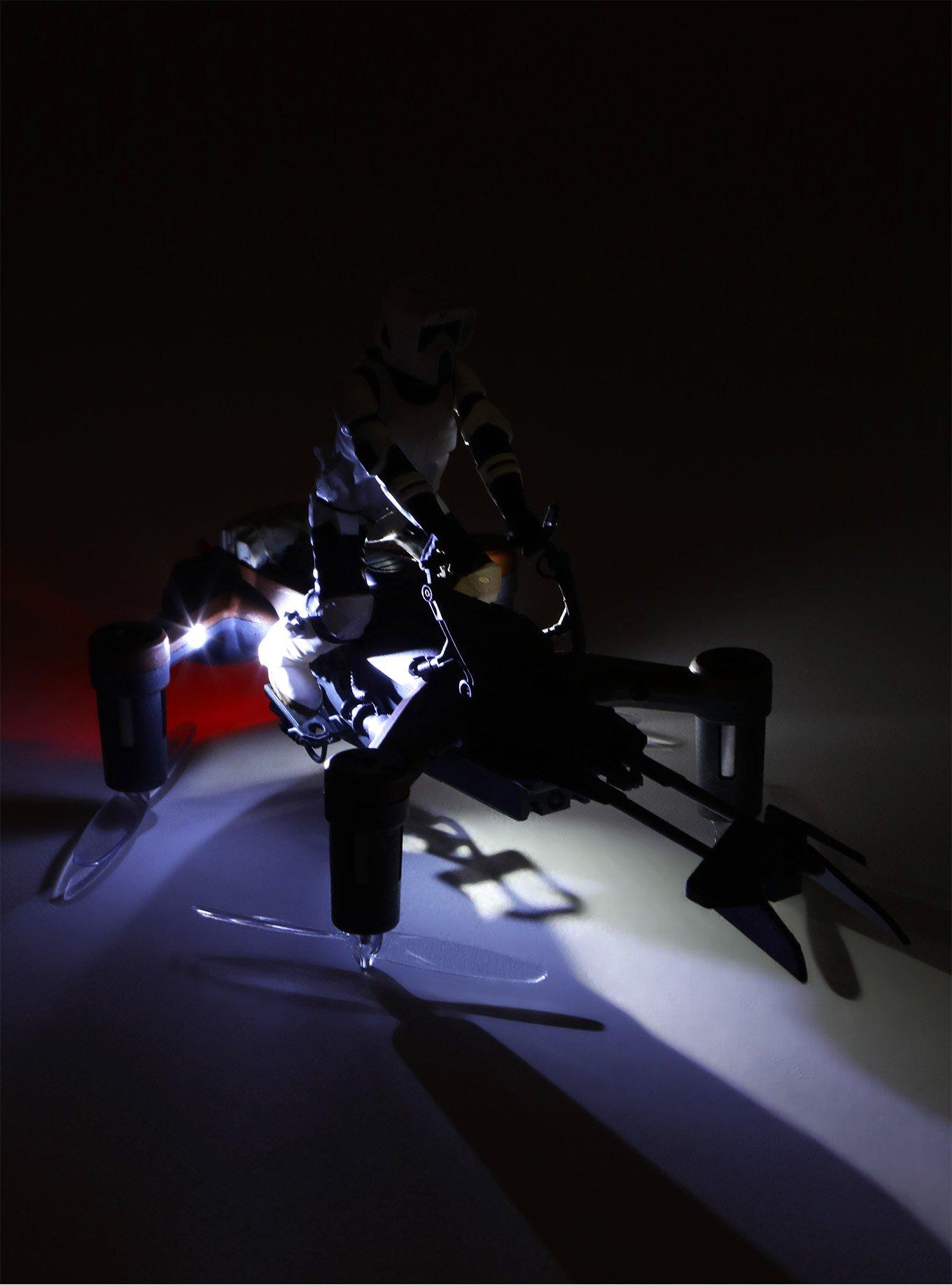Propel Star Wars 74-Z Speeder Bike Battle Quadcopter Drone, , alternate