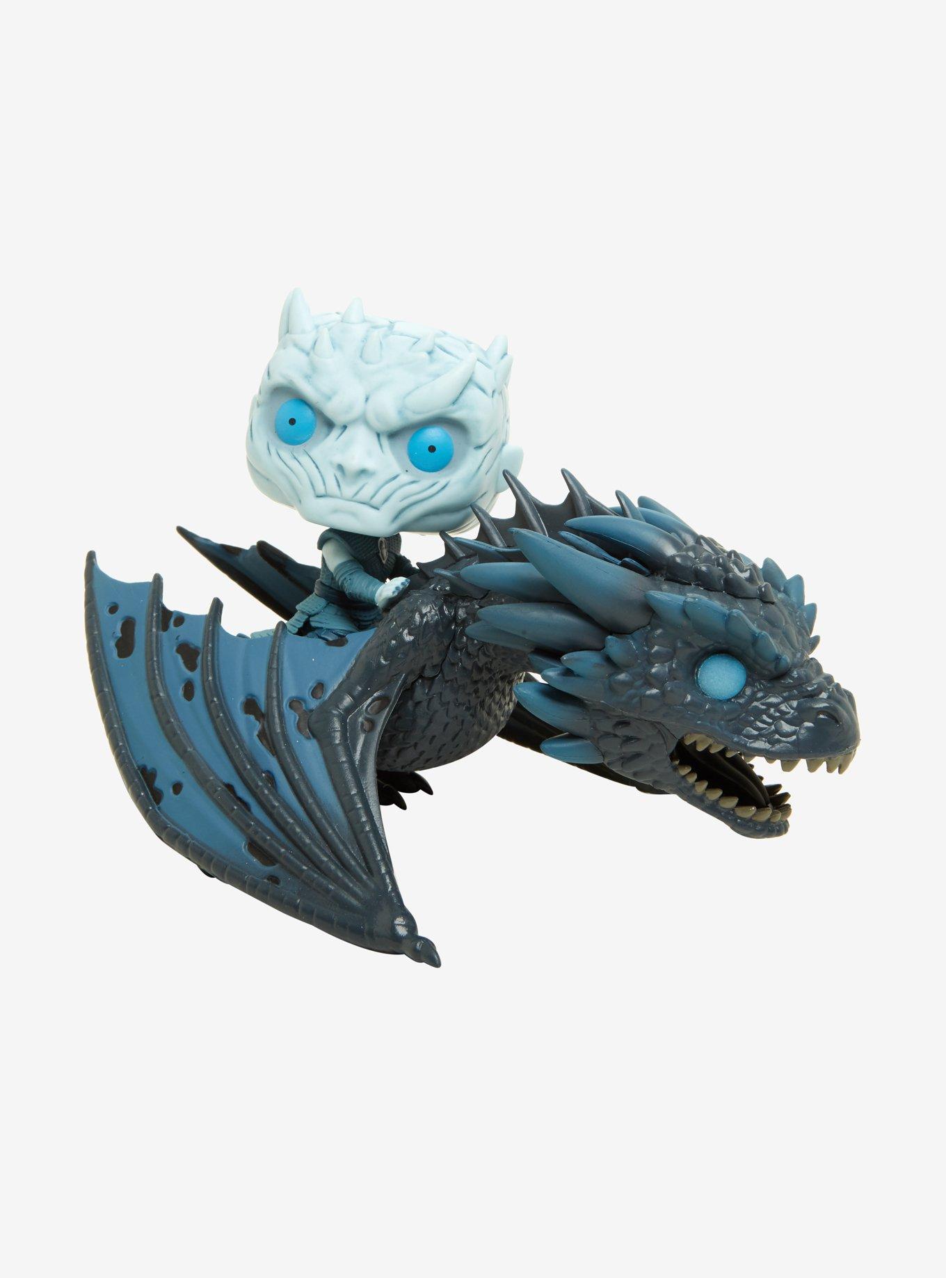 Funko Game Of Thrones Pop! Rides Night King & Icy Viserion Glow-In-The-Dark Vinyl Figure, , alternate