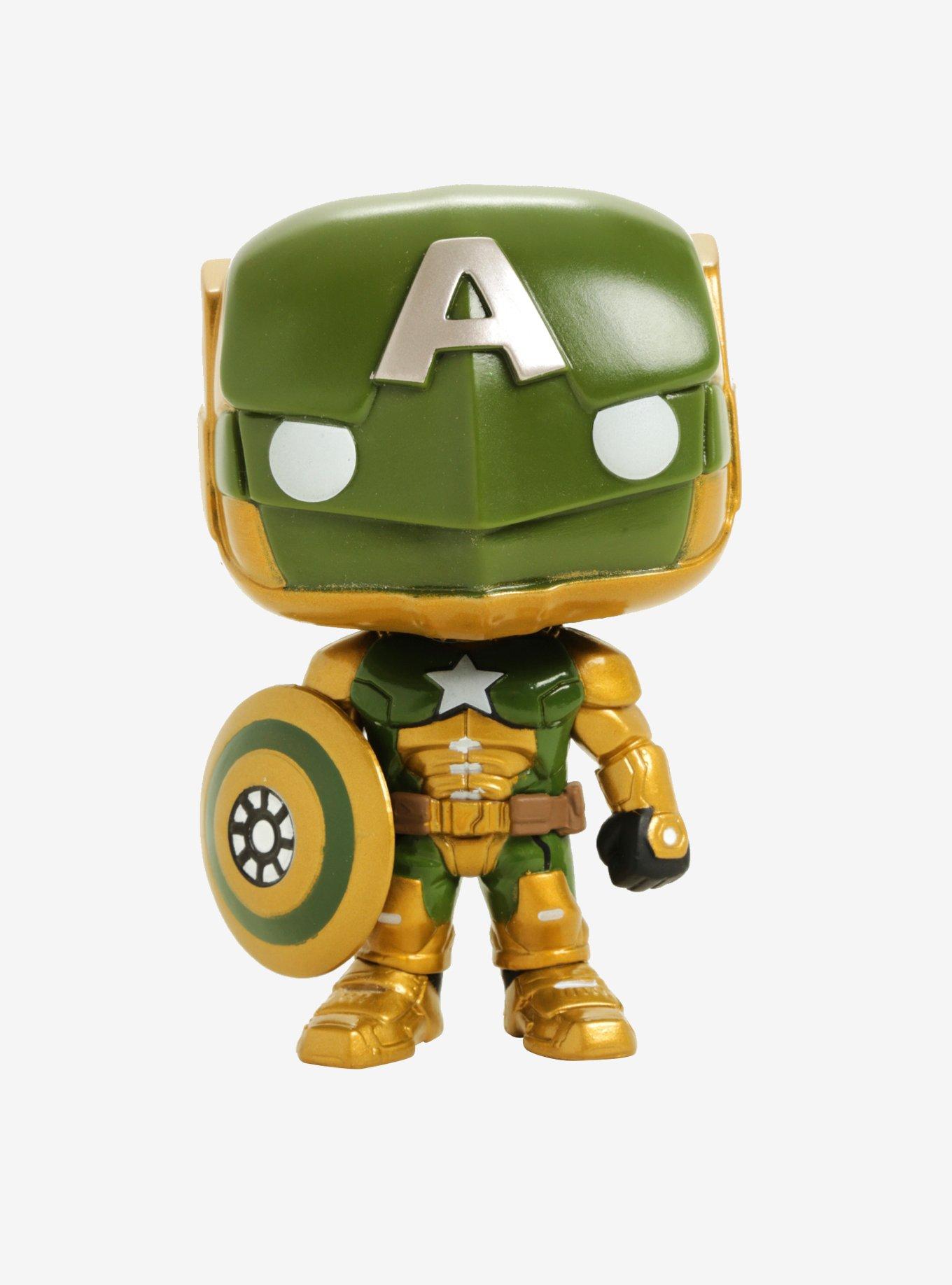 Funko Marvel Contest Of Champions Pop! Games Glow-In-The-Dark Civil Warrior Vinyl Bobble-Head Hot Topic Exclusive, , alternate