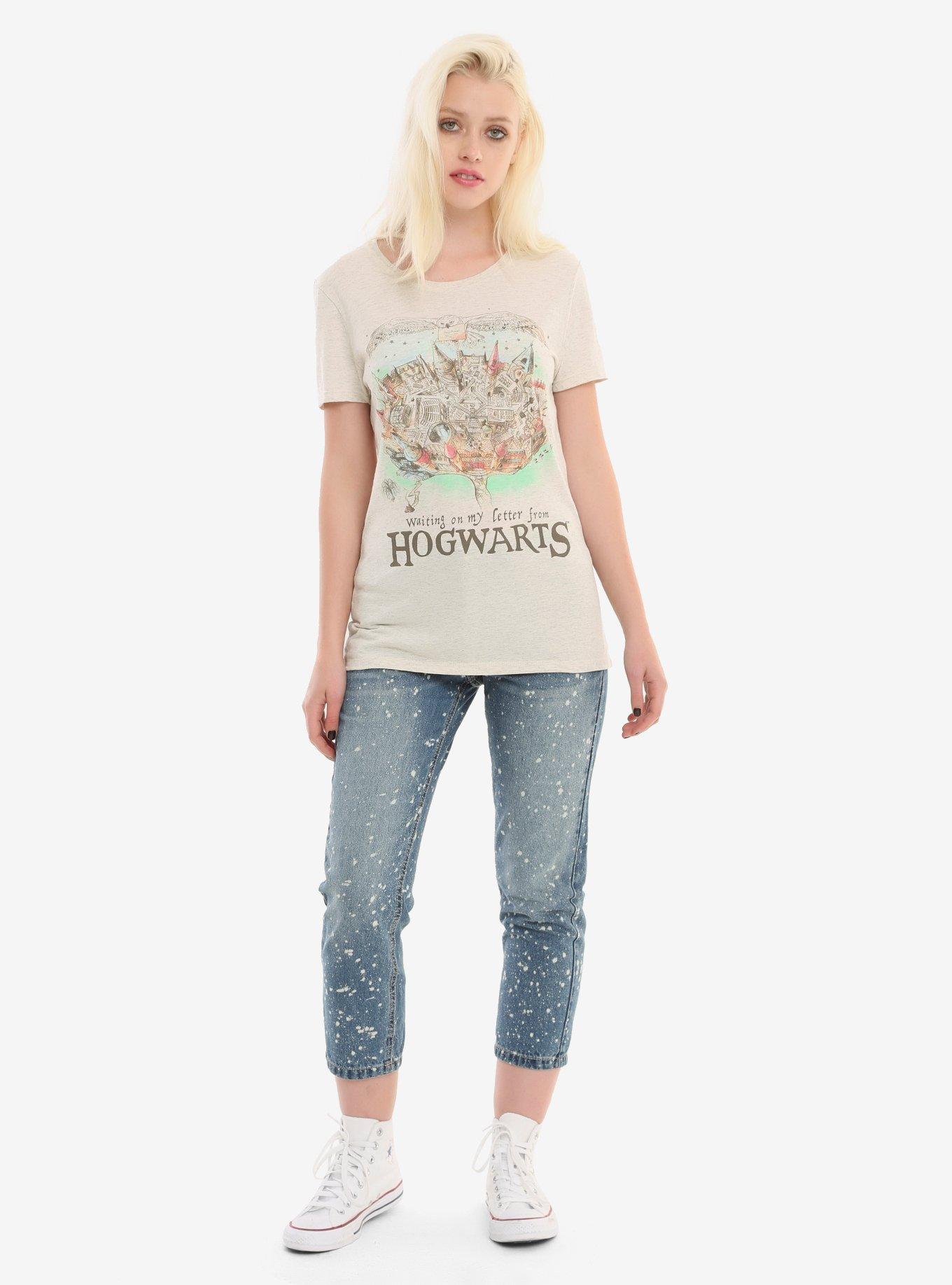 Harry Potter Waiting On My Letter Girls T-Shirt, , alternate