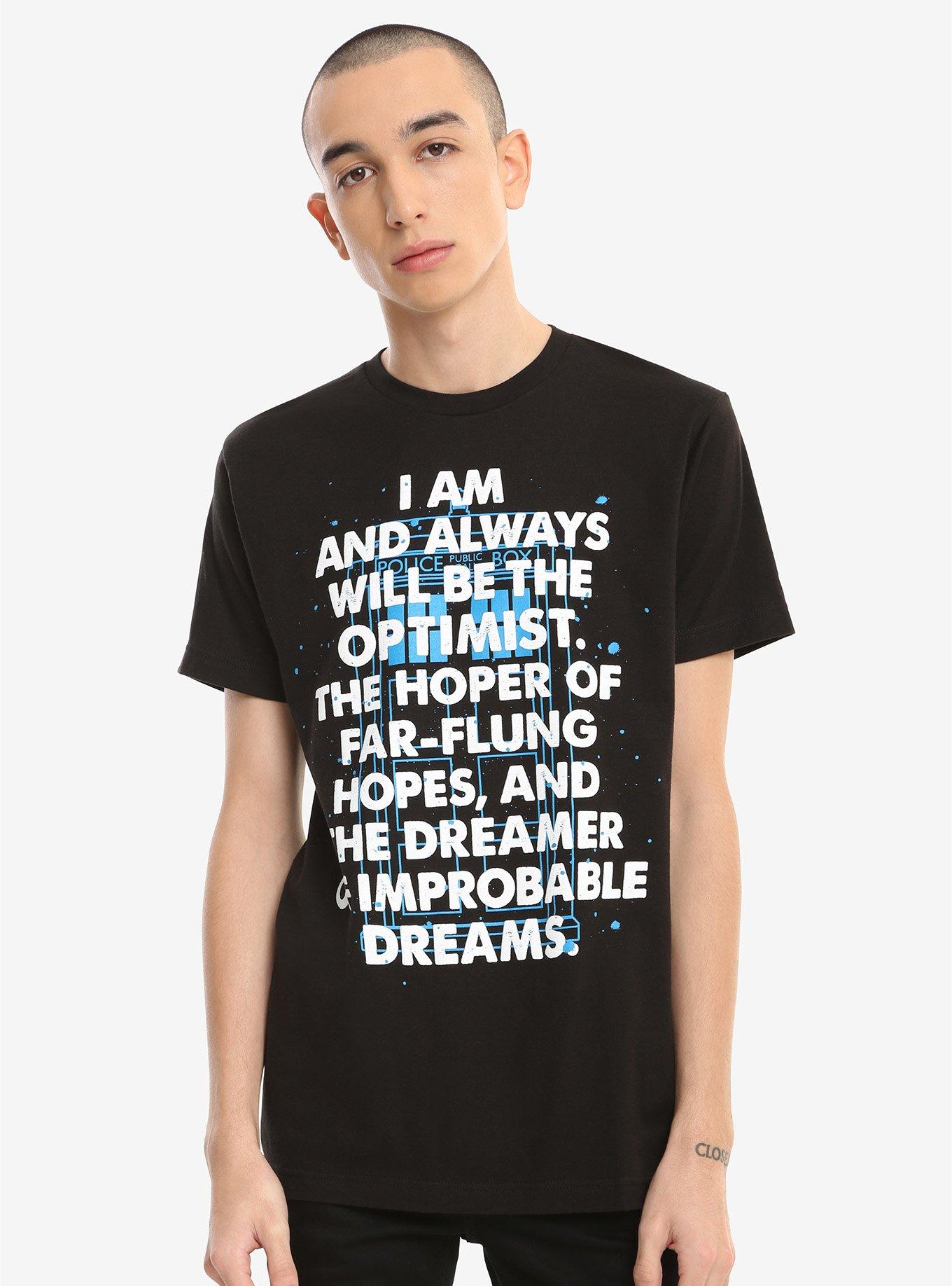 Doctor Who Eleventh Doctor Optimist T-Shirt, , alternate