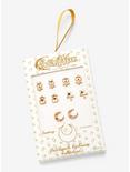 Sailor Moon Sailor Scout Gold Earring Set - BoxLunch Exclusive, , alternate