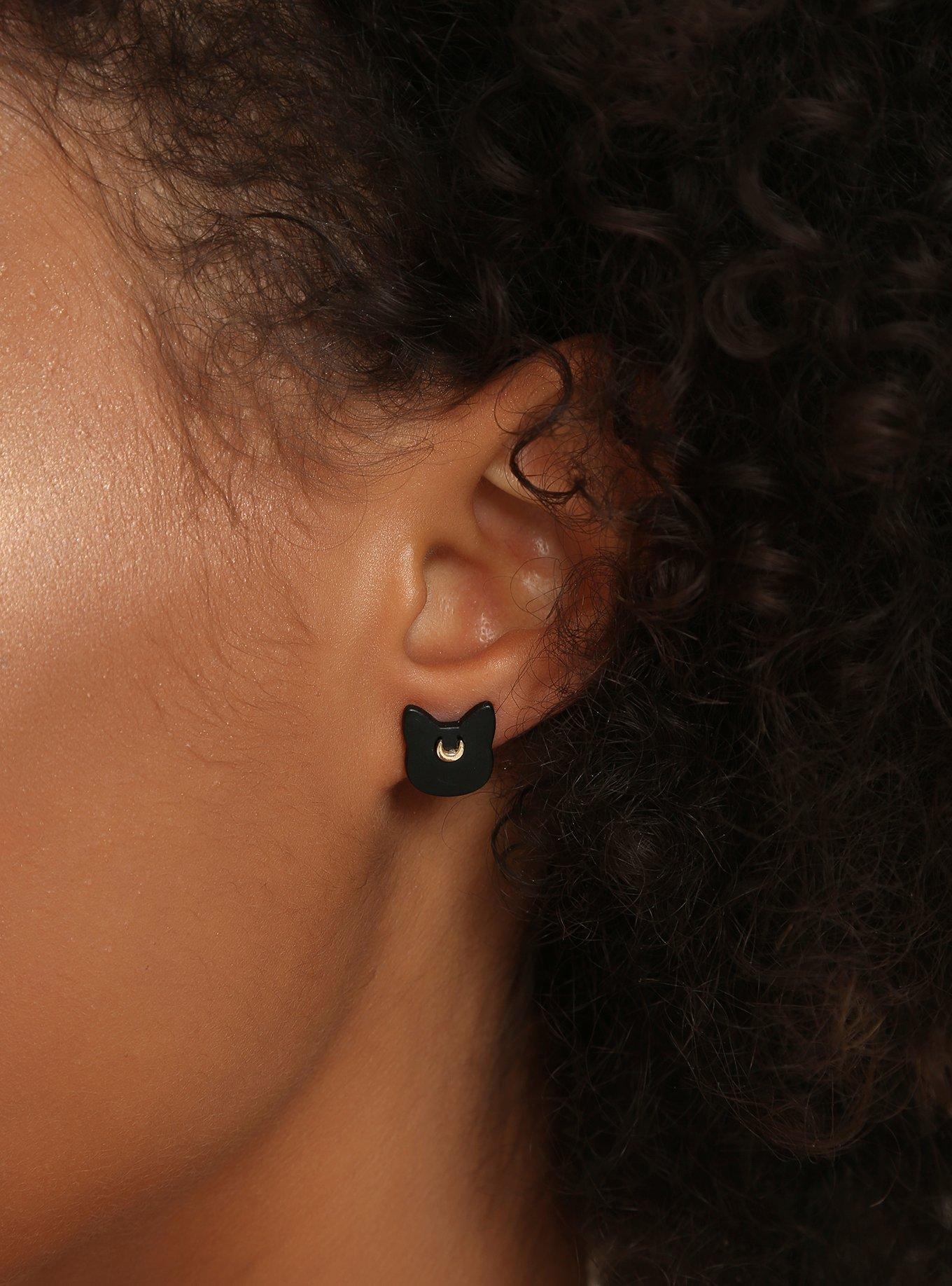 Sailor Moon Gold Earring Set - BoxLunch Exclusive, , alternate