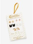 Sailor Moon Gold Earring Set - BoxLunch Exclusive, , alternate