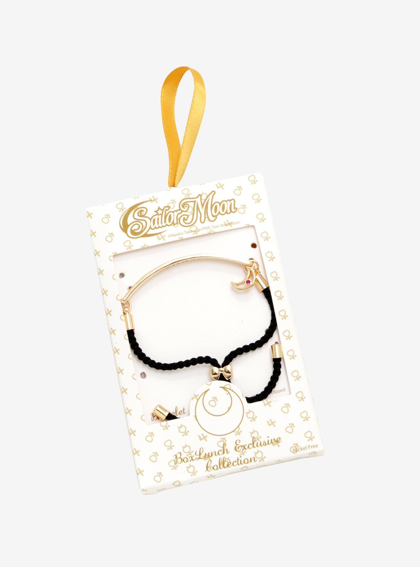 Sailor Moon Punish Gold ID Bar Bracelet - BoxLunch Exclusive, , alternate